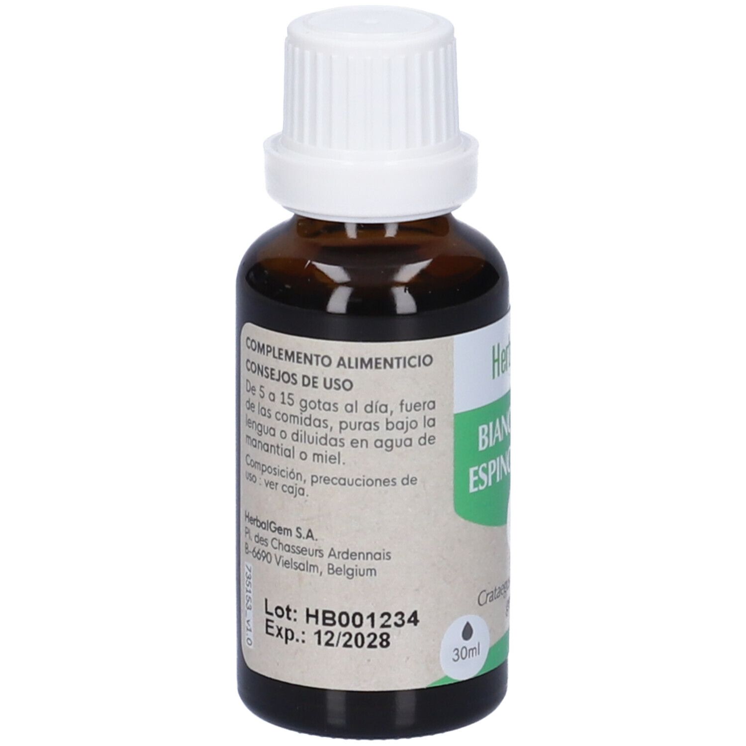 Herbalgem Biancospino Gemme Concentrato di Gemme Fresche Gocce