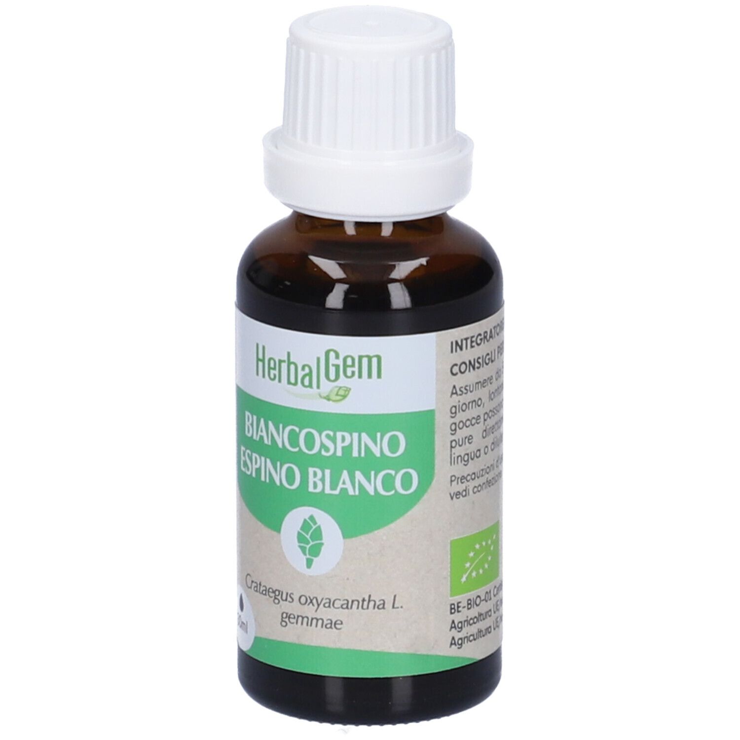 Herbalgem Biancospino Gemme Concentrato di Gemme Fresche Gocce