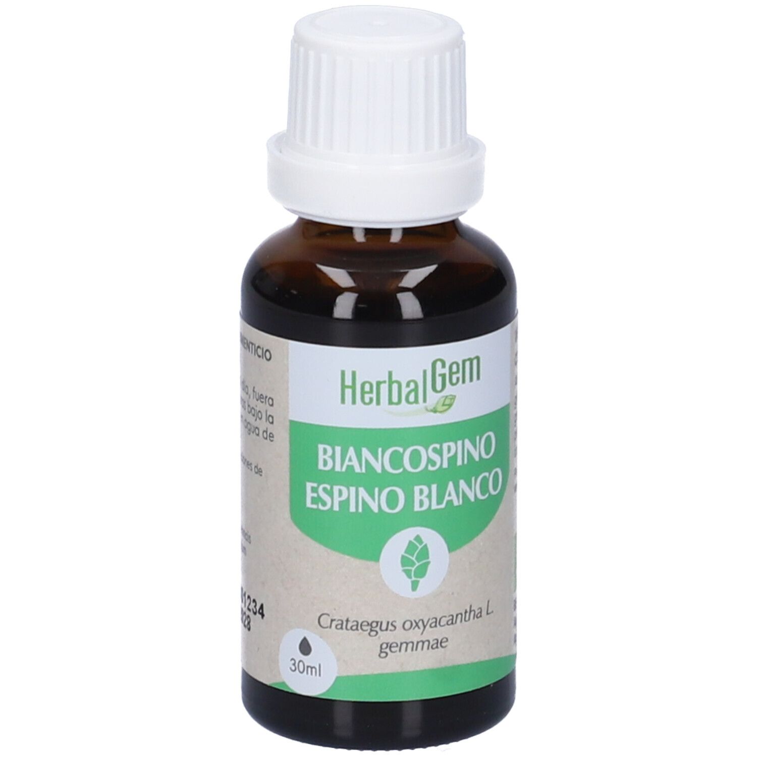 Herbalgem Biancospino Gemme Concentrato di Gemme Fresche Gocce