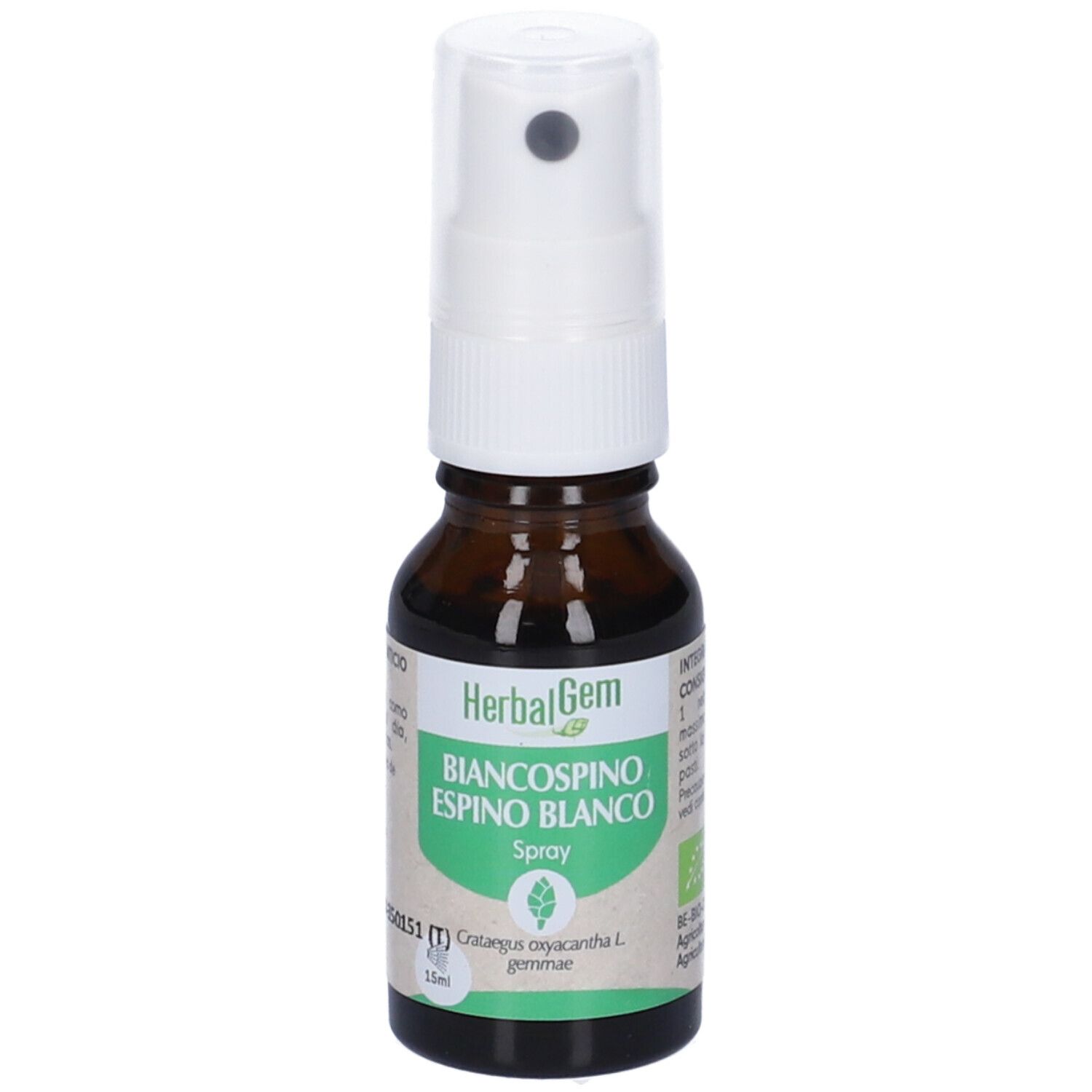 Herbalgem Biancospino Gemme Concentrato di Gemme Fresche Gocce