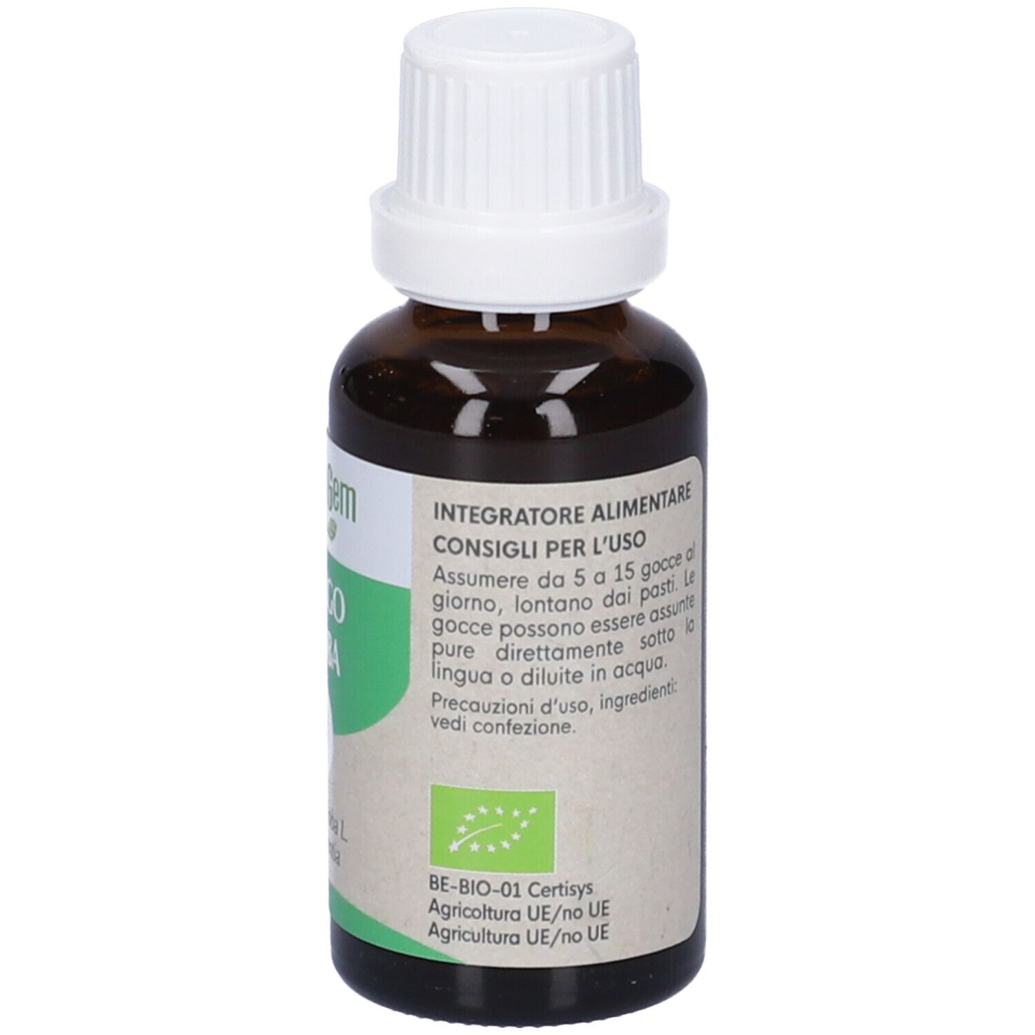 Herbalgem Ginko Biloba Giovani Foglie Concentrato di Gemme Fresche Gocce