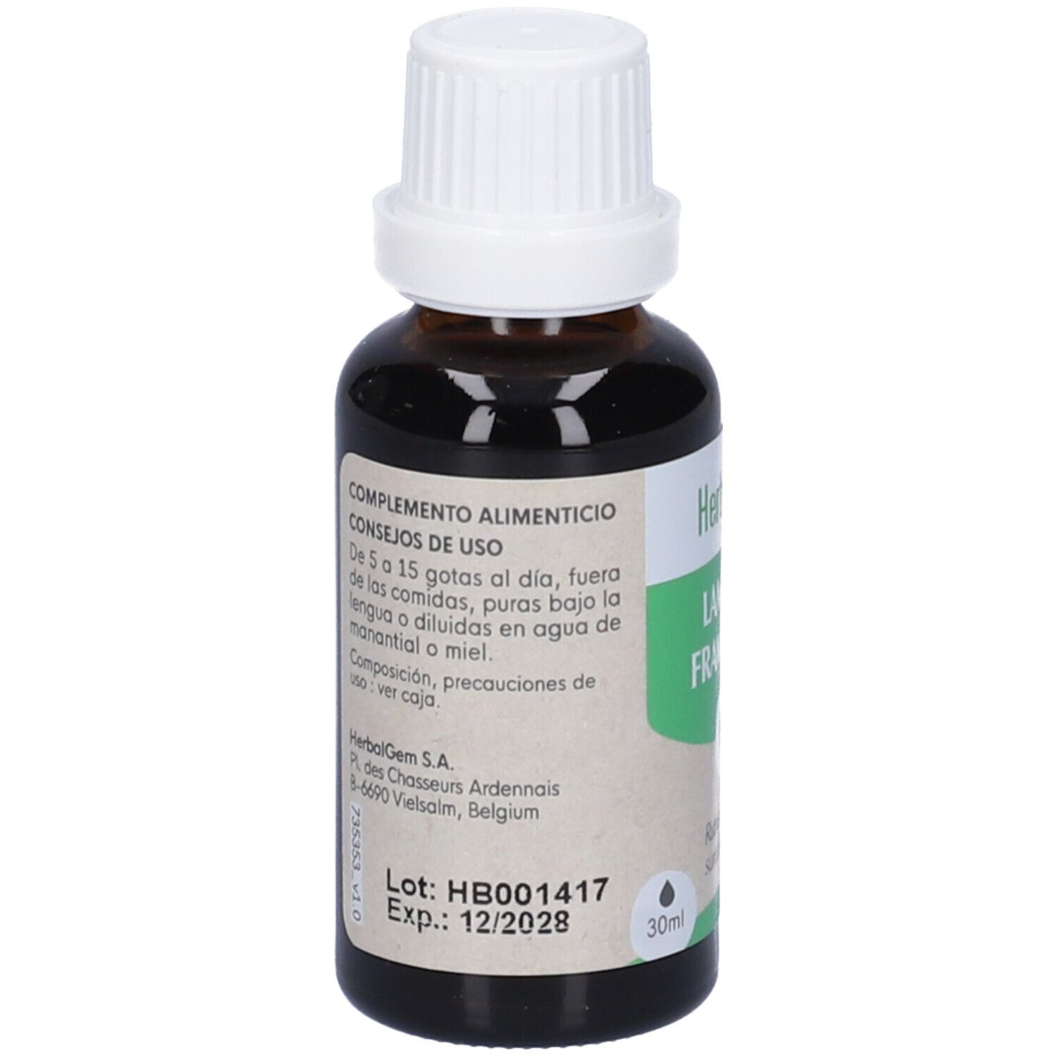 Herbalgem Lampone Giovani Getti Concentrato di Gemme Fresche Gocce