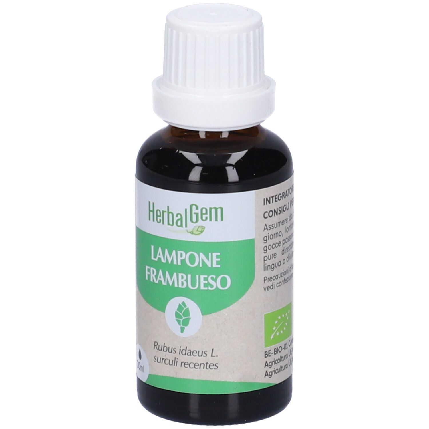 Herbalgem Lampone Giovani Getti Concentrato di Gemme Fresche Gocce