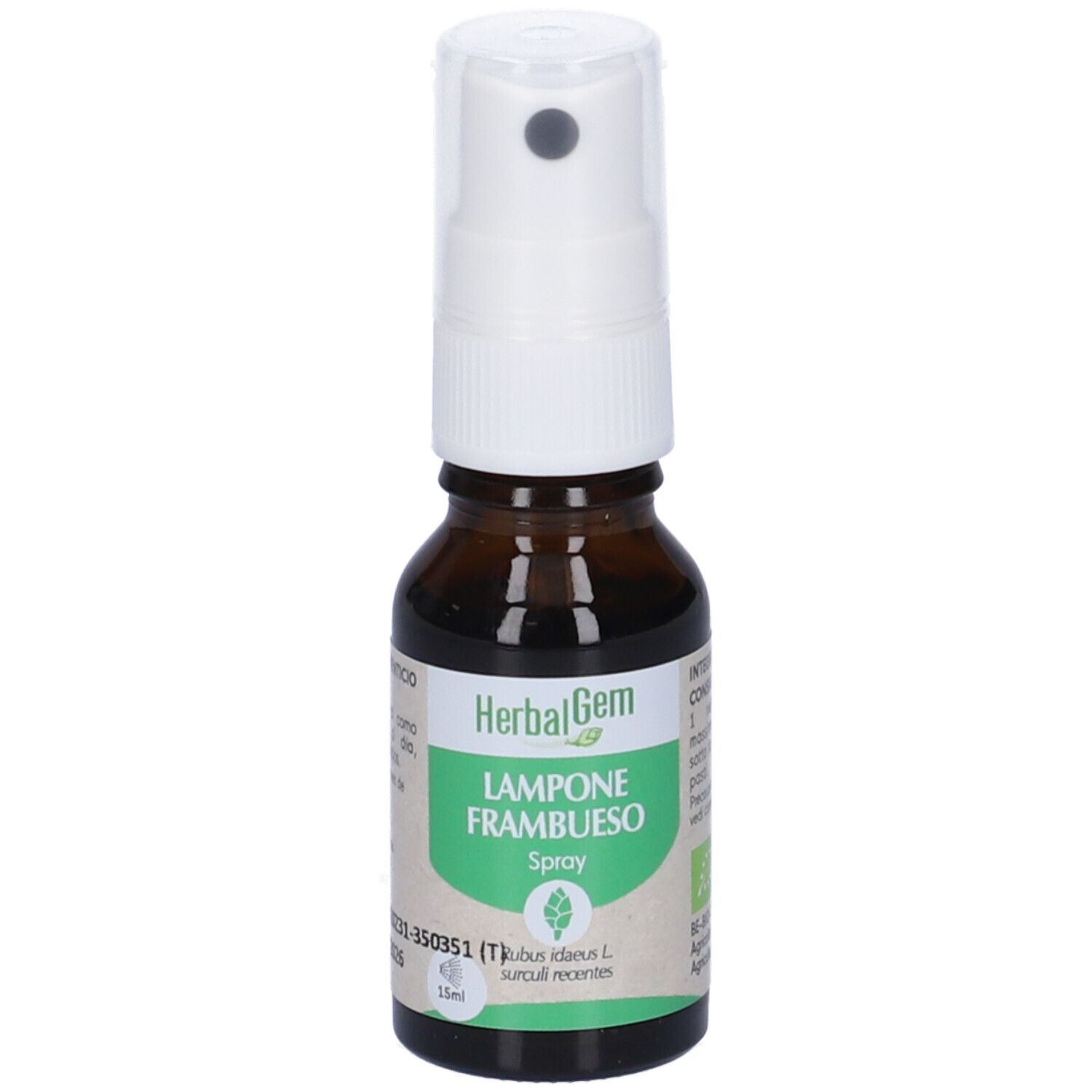 Herbalgem Lampone Giovani Getti Concentrato di Gemme Fresche Gocce
