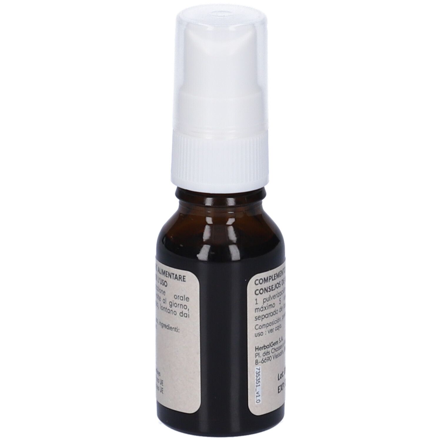 Herbalgem Lampone Giovani Getti Concentrato di Gemme Fresche Gocce