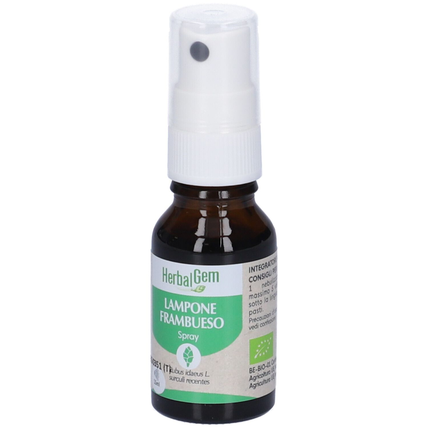 Herbalgem Lampone Giovani Getti Concentrato di Gemme Fresche Gocce