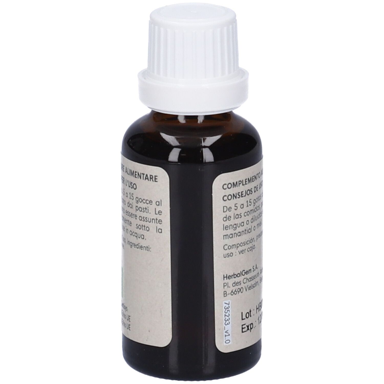 Herbalgem Olivo Giovani Getti Concentrato di Gemme Fresche Gocce