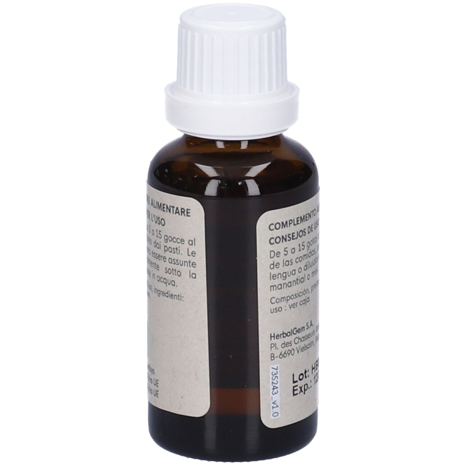 Herbalgem Pino Gemme Concentrato di Gemme Fresche Gocce
