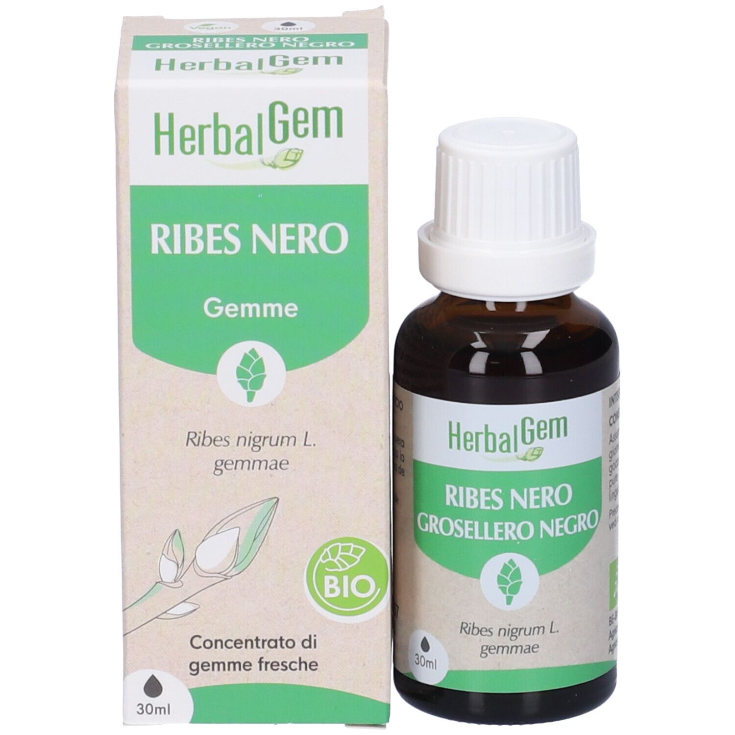 Herbalgem Ribes Nero Gemme Bio Gocce
