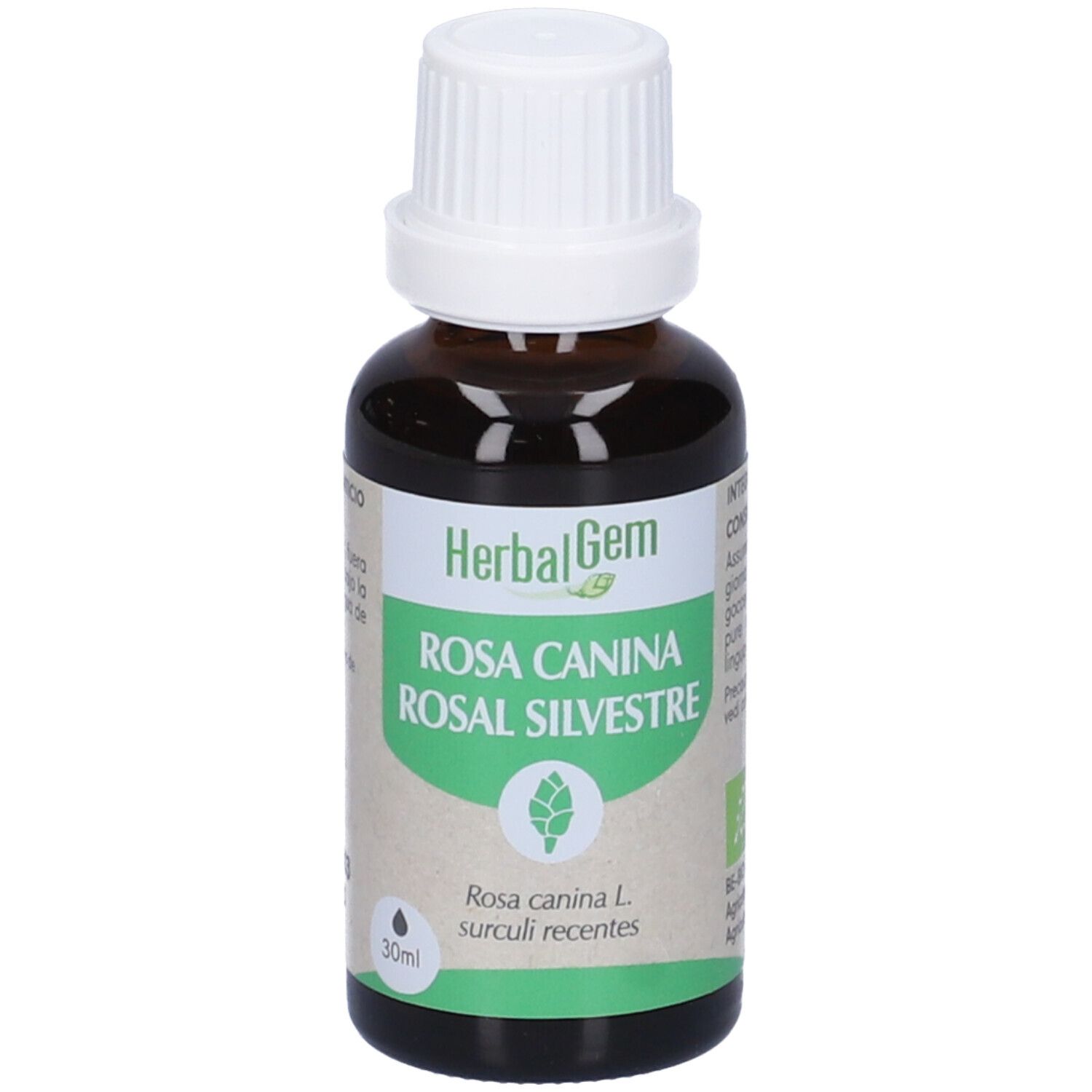 Herbalgem Rosa Canina Giovani Getti Concentrato di Gemme Fresche Gocce