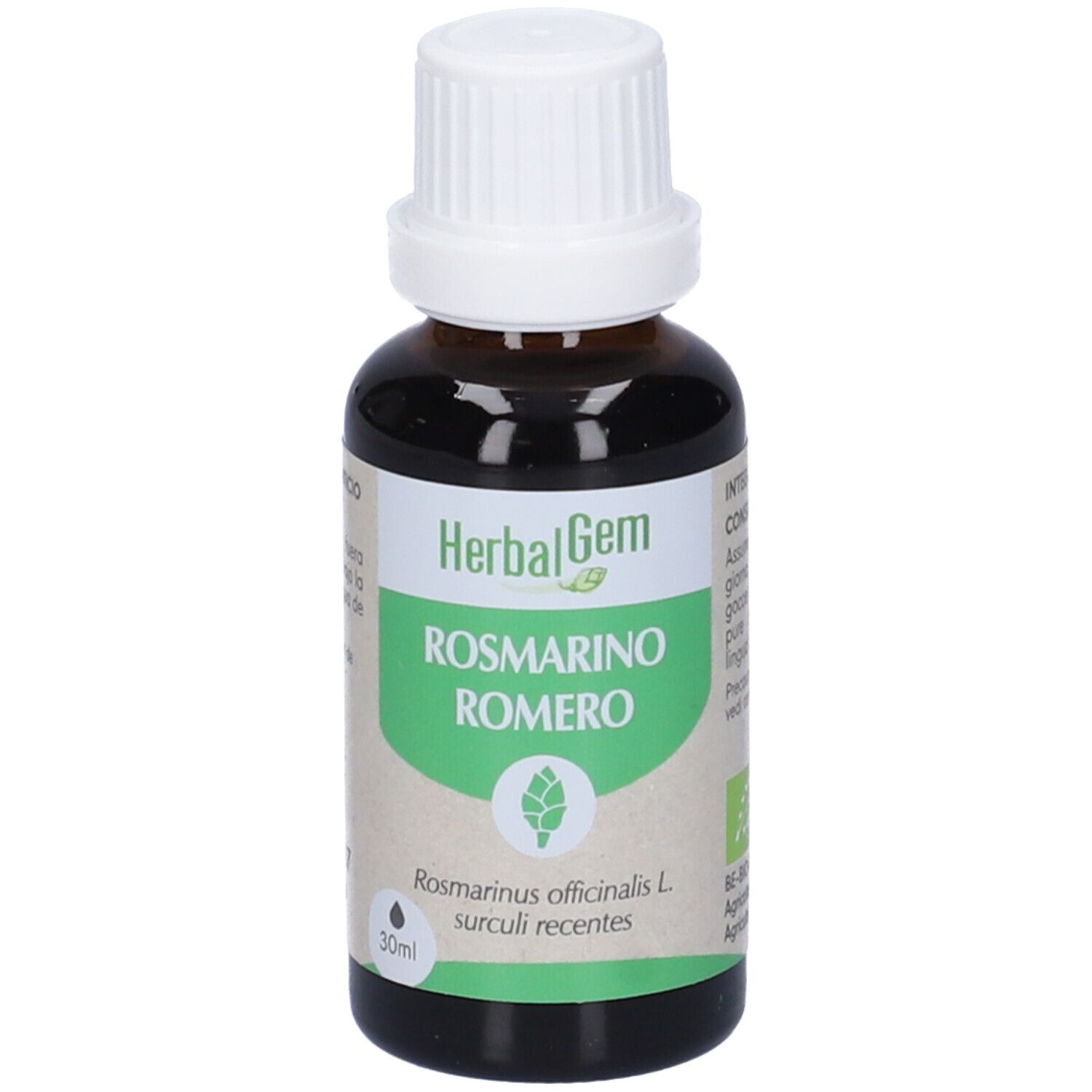 Herbalgem Rosmarino Giovani Getti Concentrato di Gemme Fresche Gocce