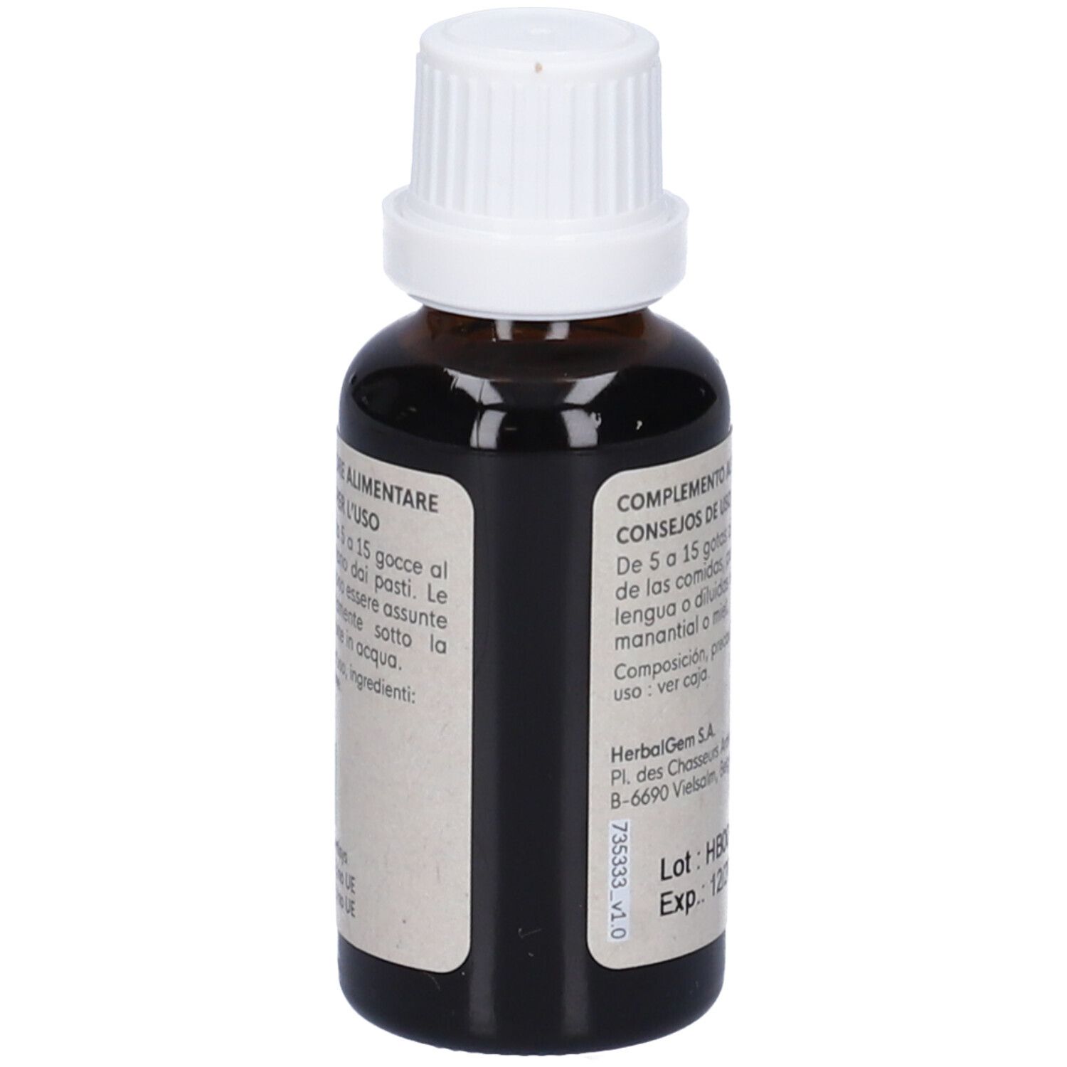 Herbalgem Rosmarino Giovani Getti Concentrato di Gemme Fresche Gocce