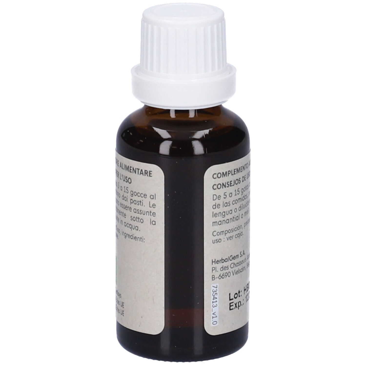 Herbalgem Tiglio Gemme Concentrato di Gemme Fresche Gocce