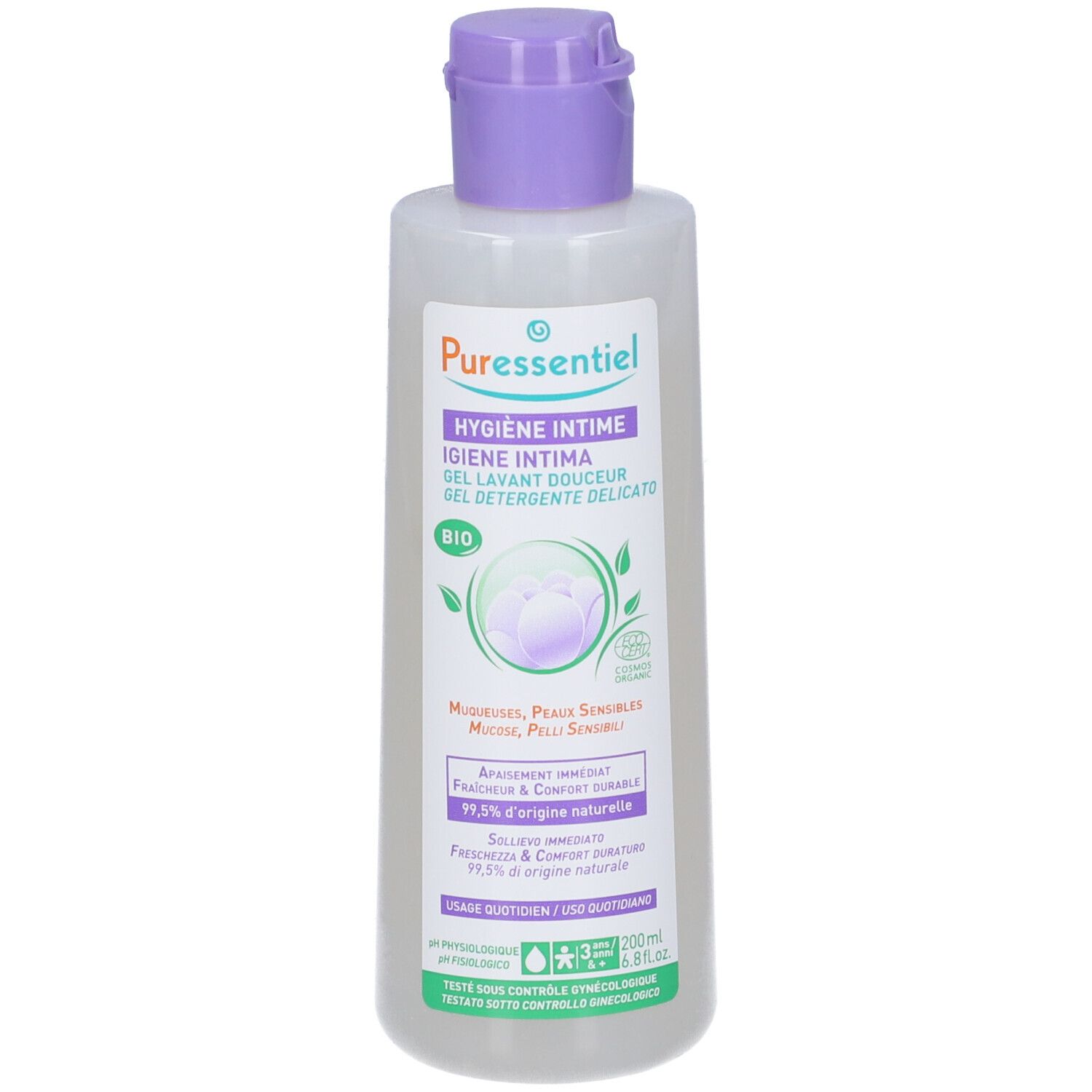 Puressentiel Gel Detergente Intimo Delicato Bio