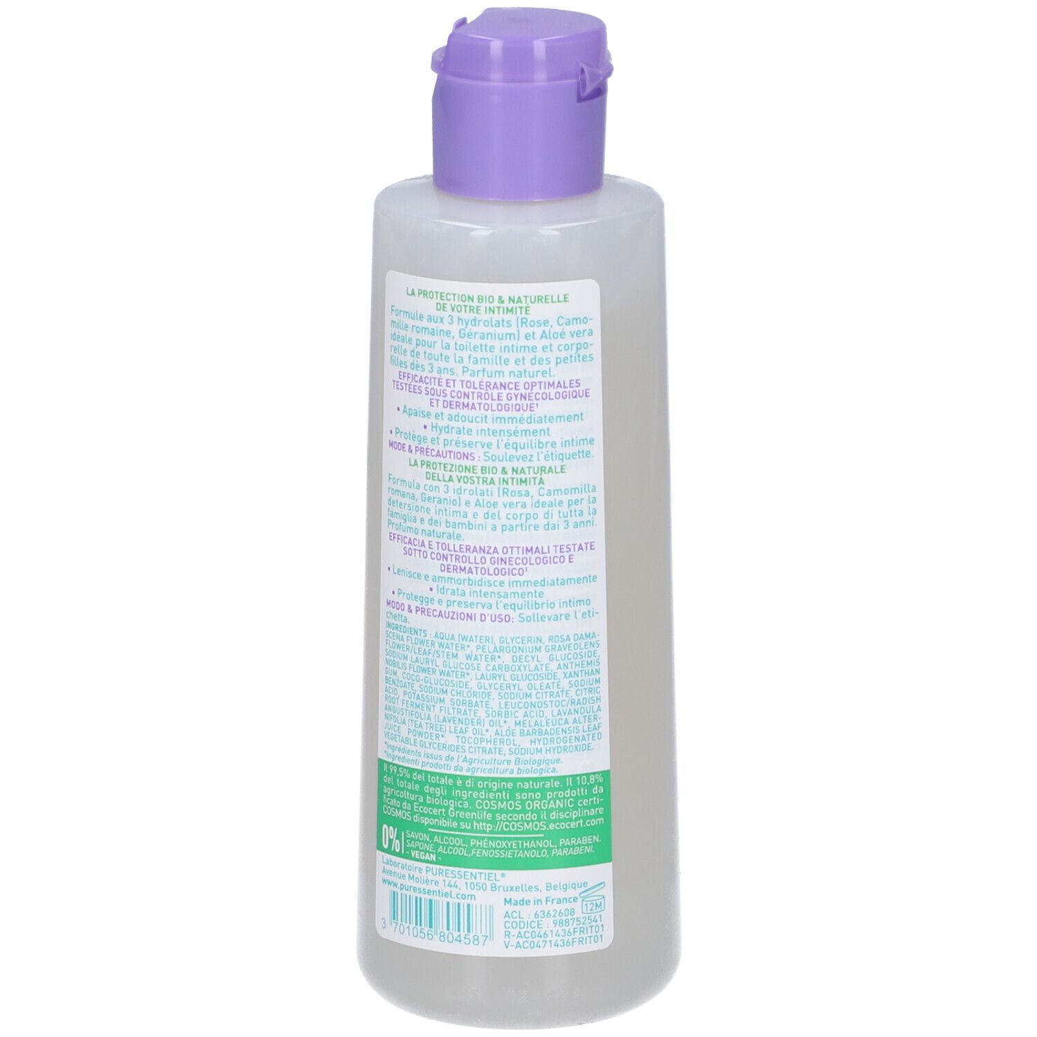 Puressentiel Gel Detergente Intimo Delicato Bio