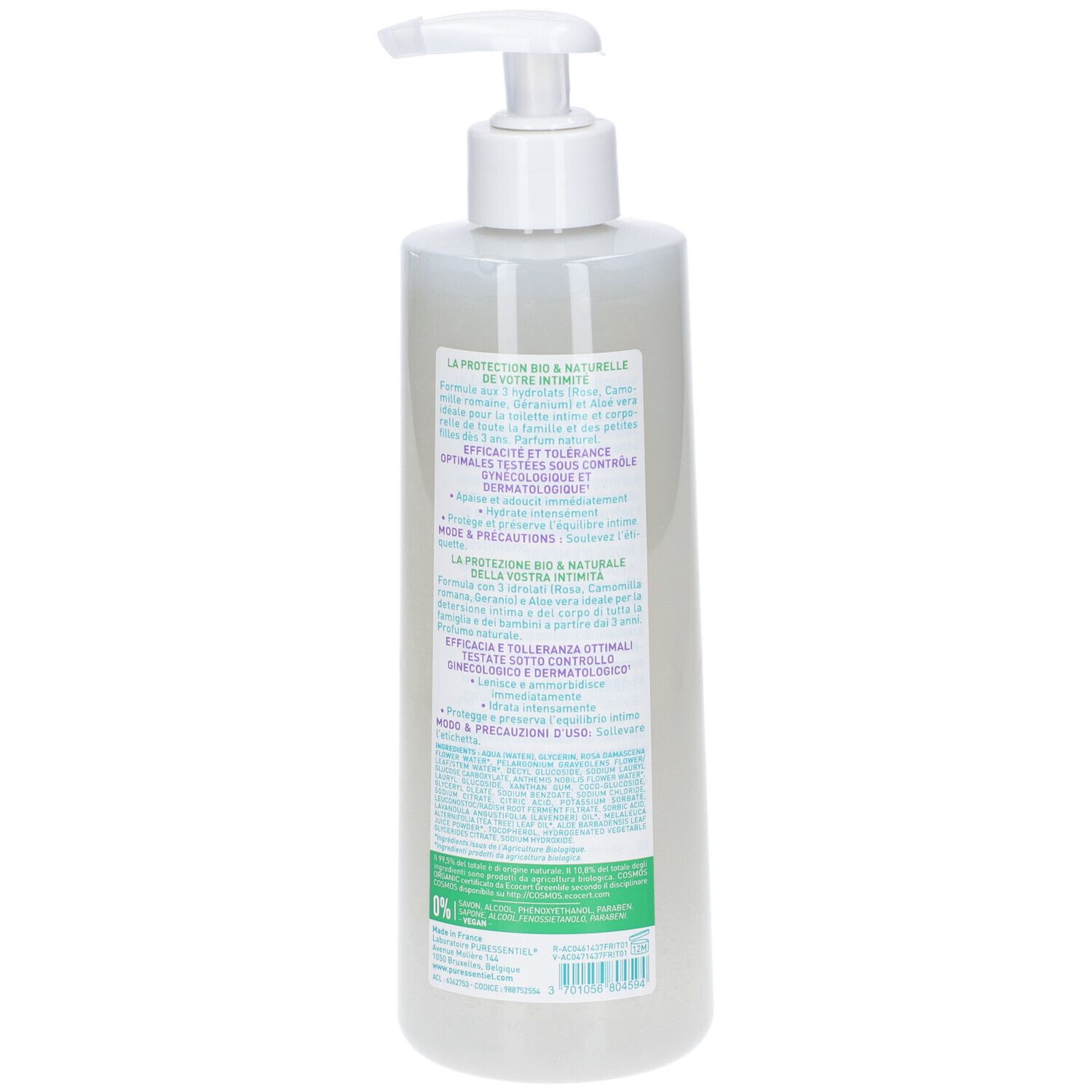 Puressentiel Gel Detergente Intimo Delicato Bio 500ml