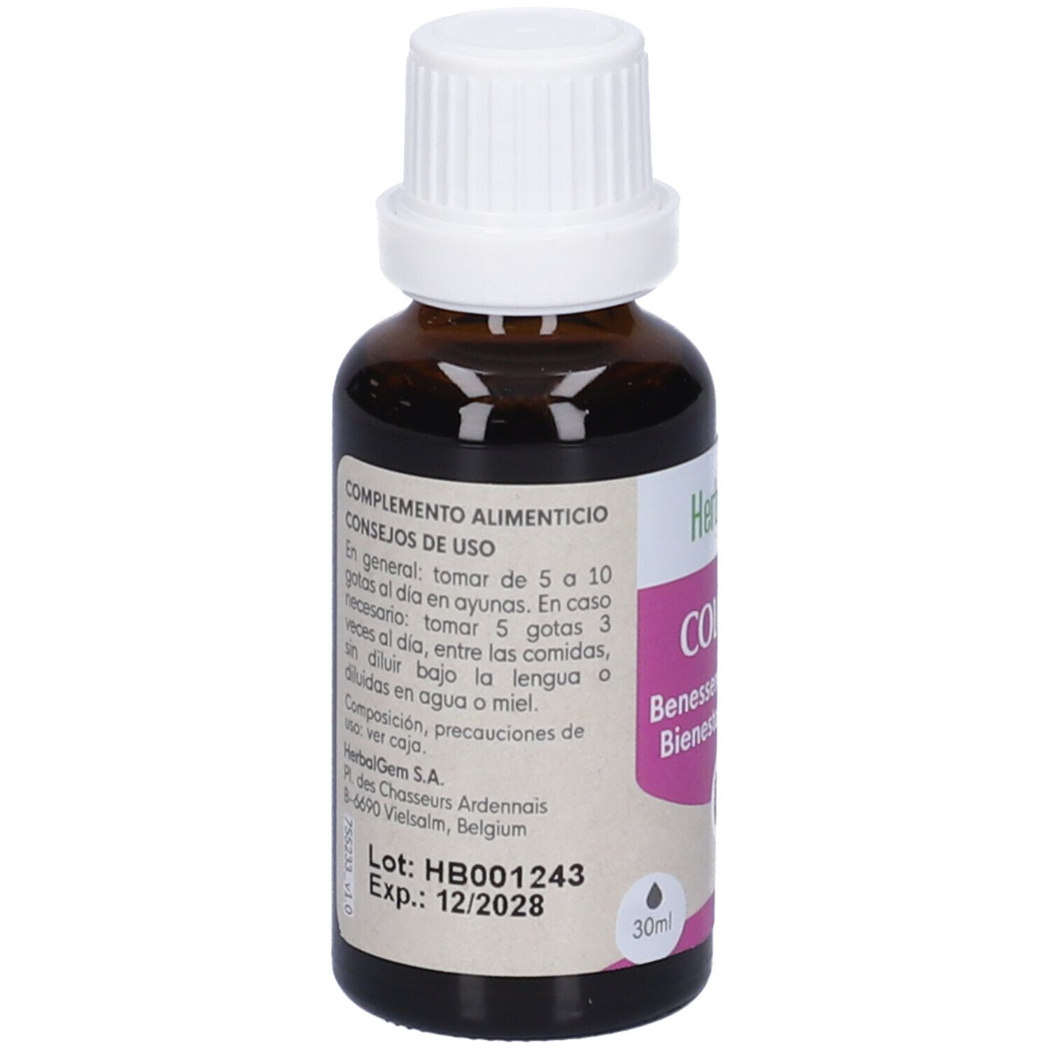 Herbalgem Cologem Benessere Intestinale Concentrato di Gemme Fresche Gocce