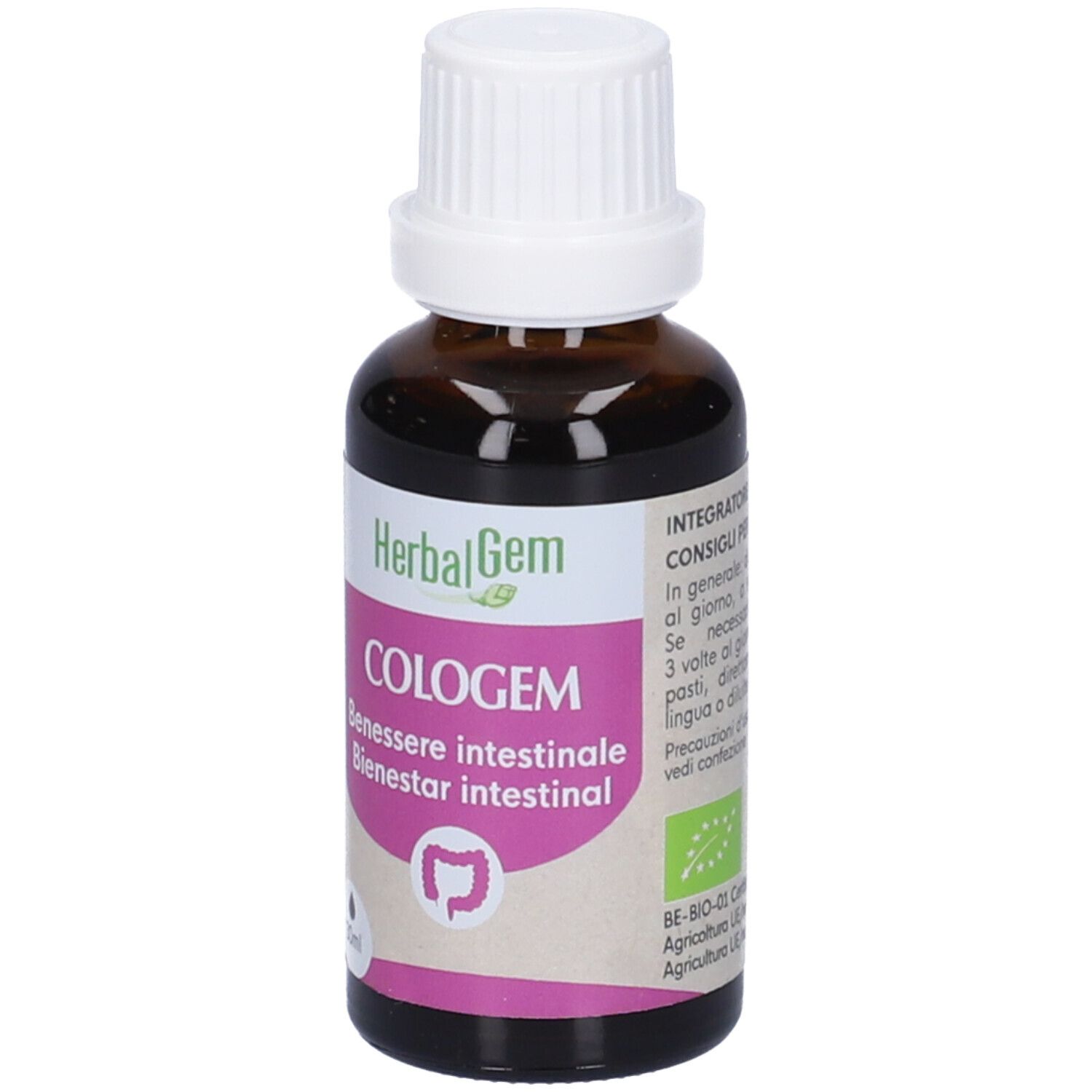 Herbalgem Cologem Benessere Intestinale Concentrato di Gemme Fresche Gocce