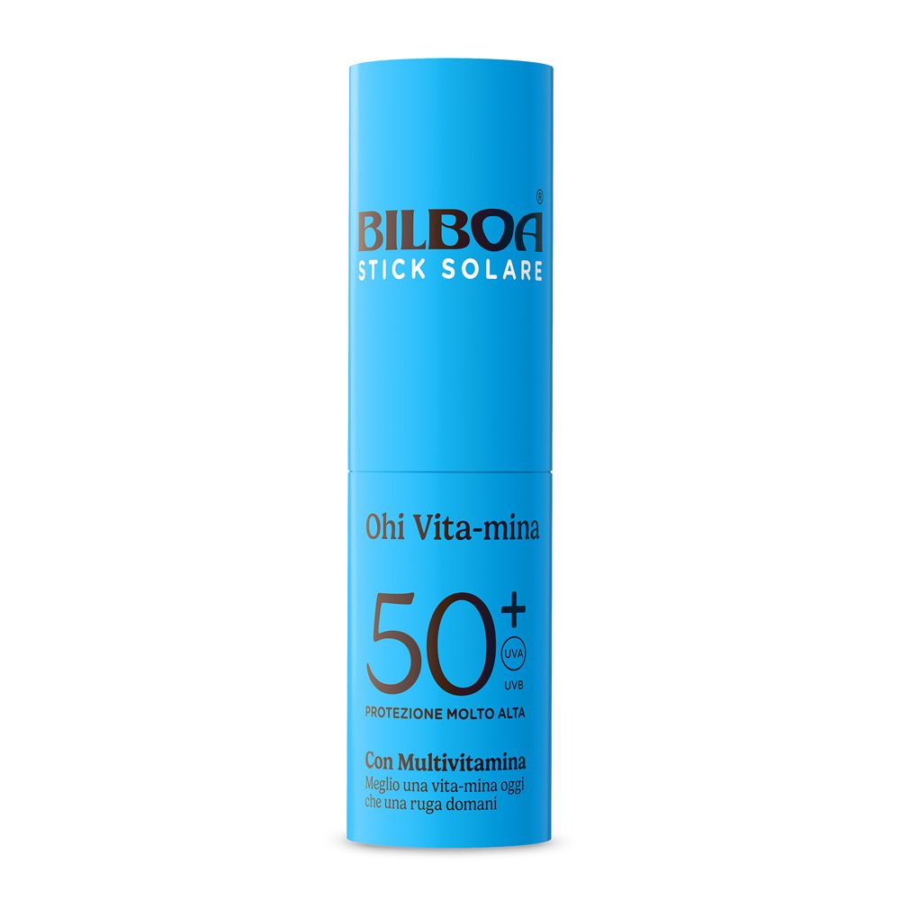Bilboa Ohi Vita-mina Solare Stick Solare SPF 50+ con multivitamina