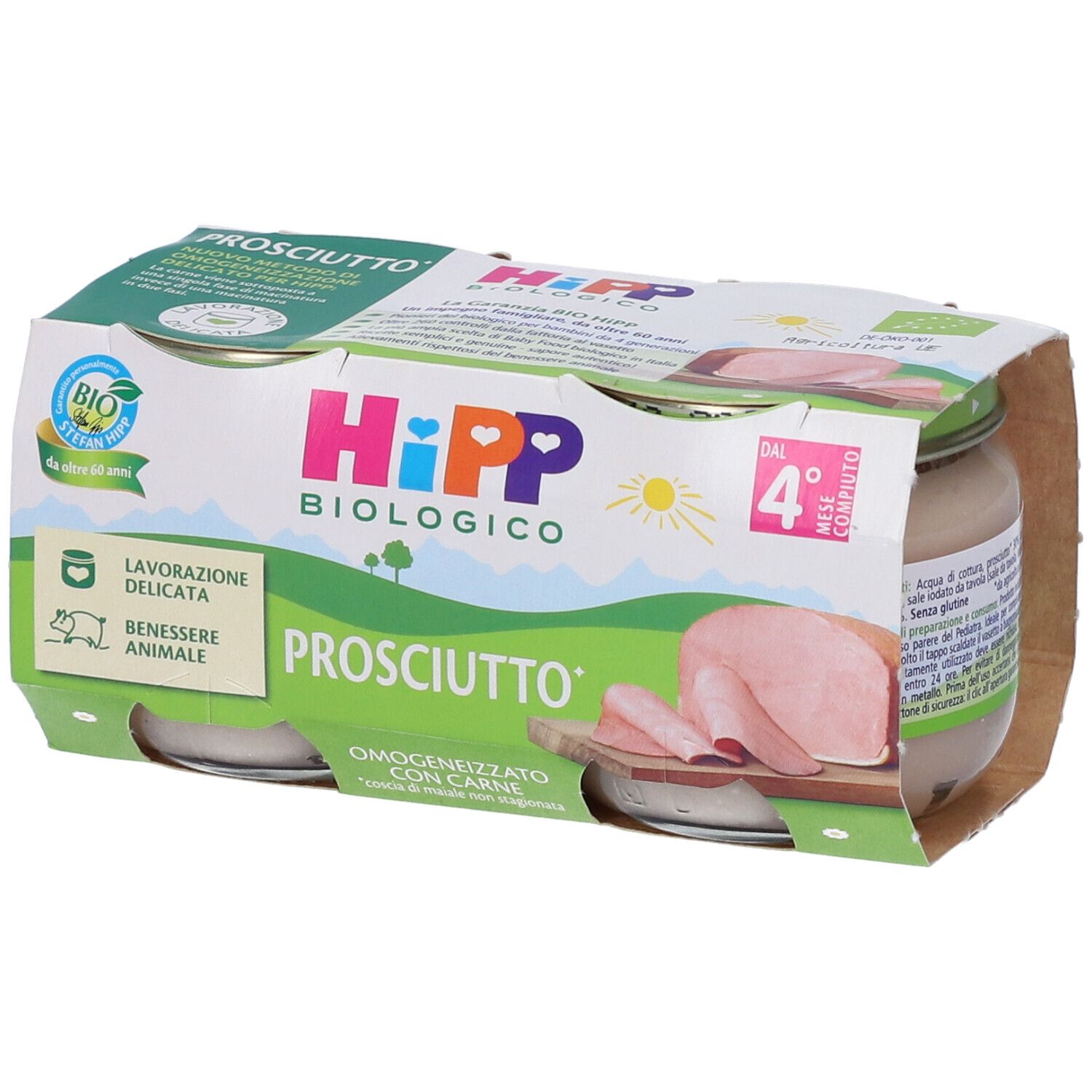 Hipp Bio Omogeneizzato Prosciutto