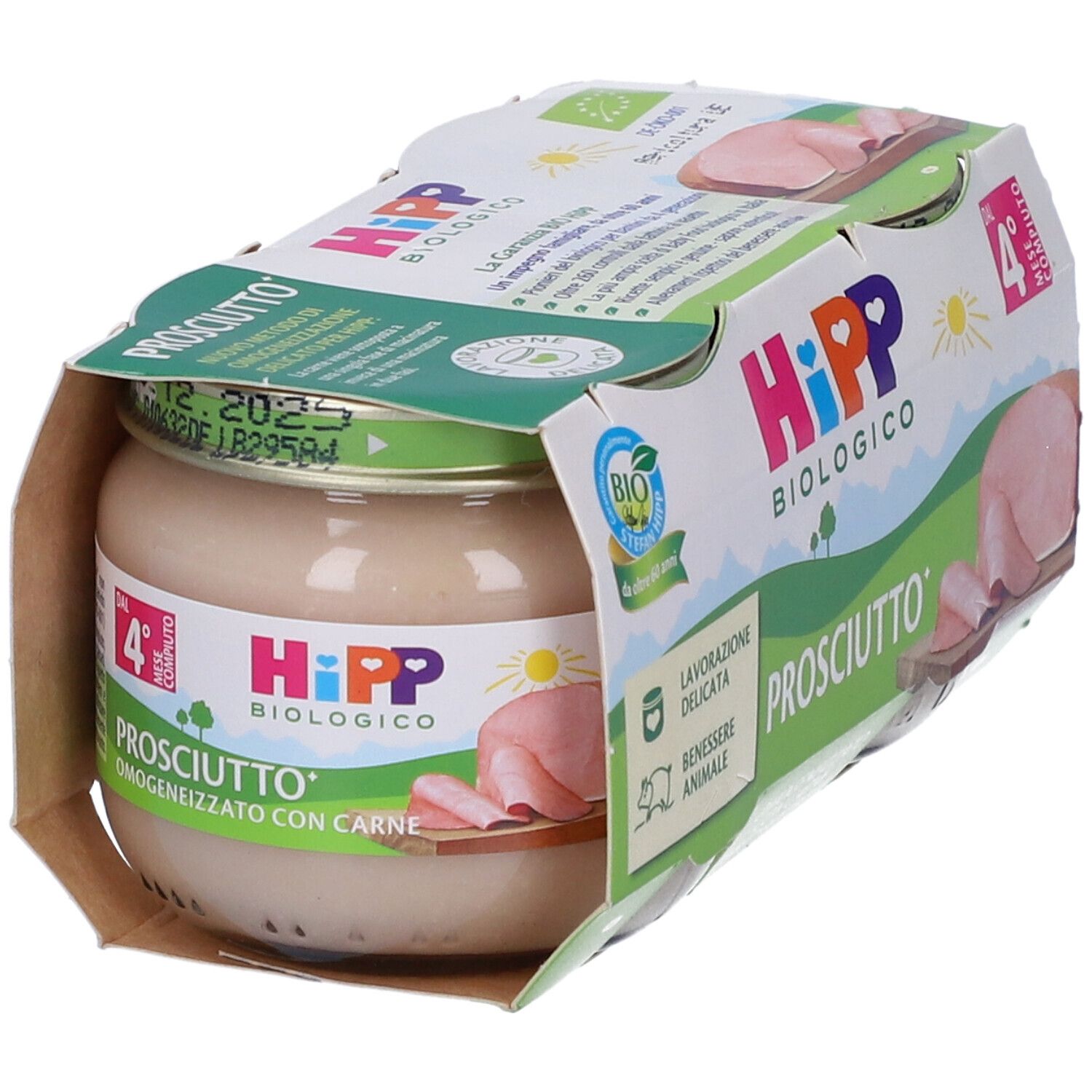 Hipp Bio Omogeneizzato Prosciutto