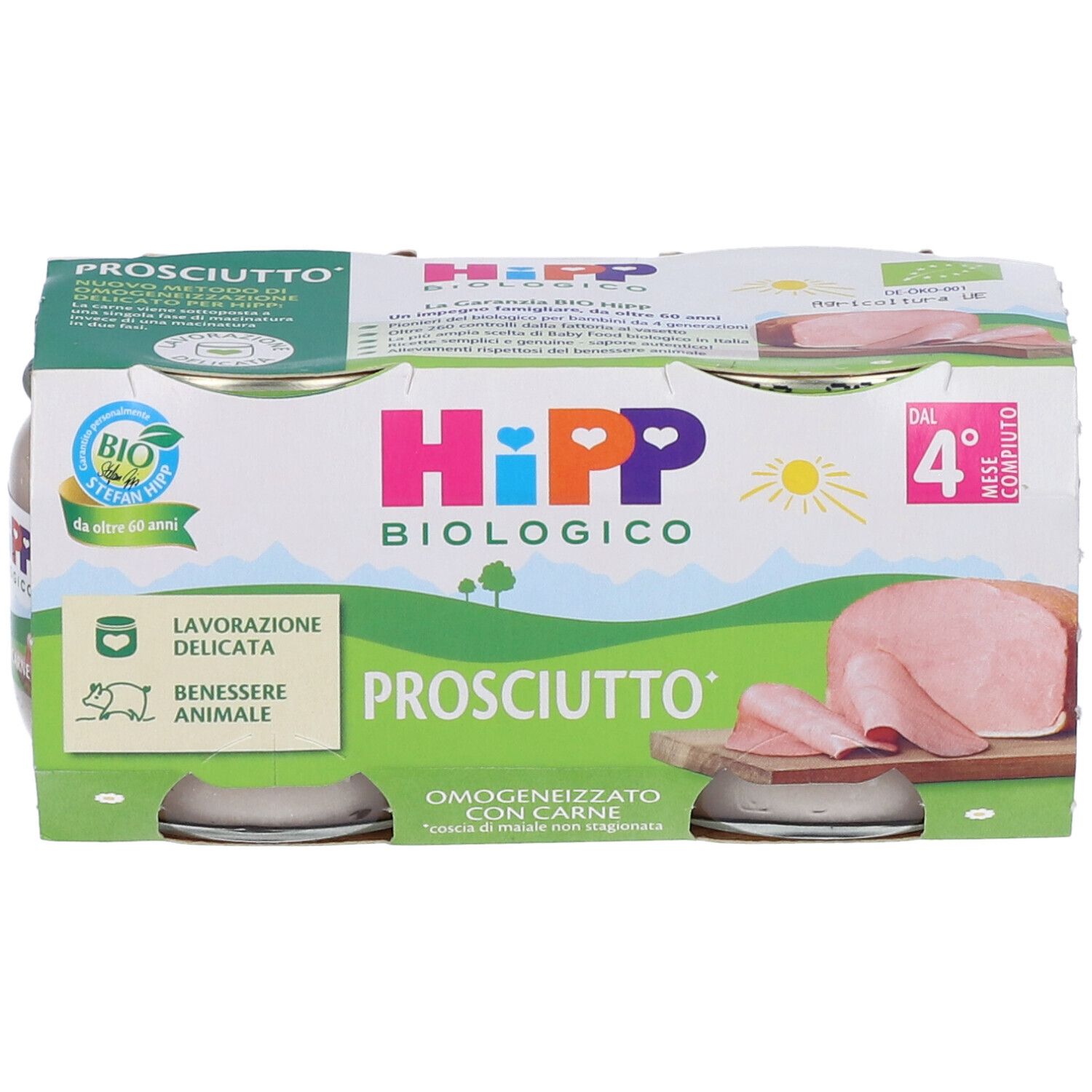 Hipp Bio Omogeneizzato Prosciutto
