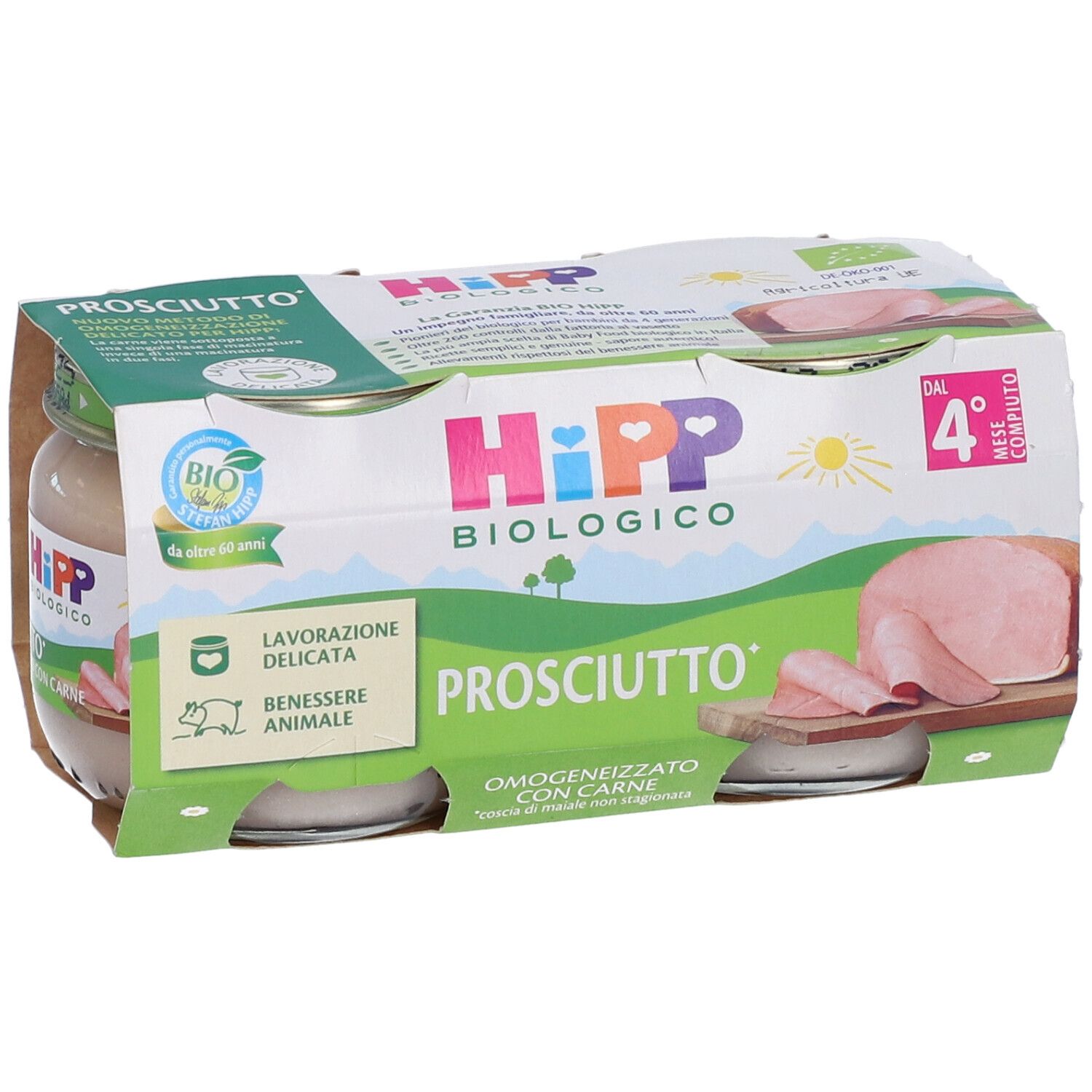 Hipp Bio Omogeneizzato Prosciutto