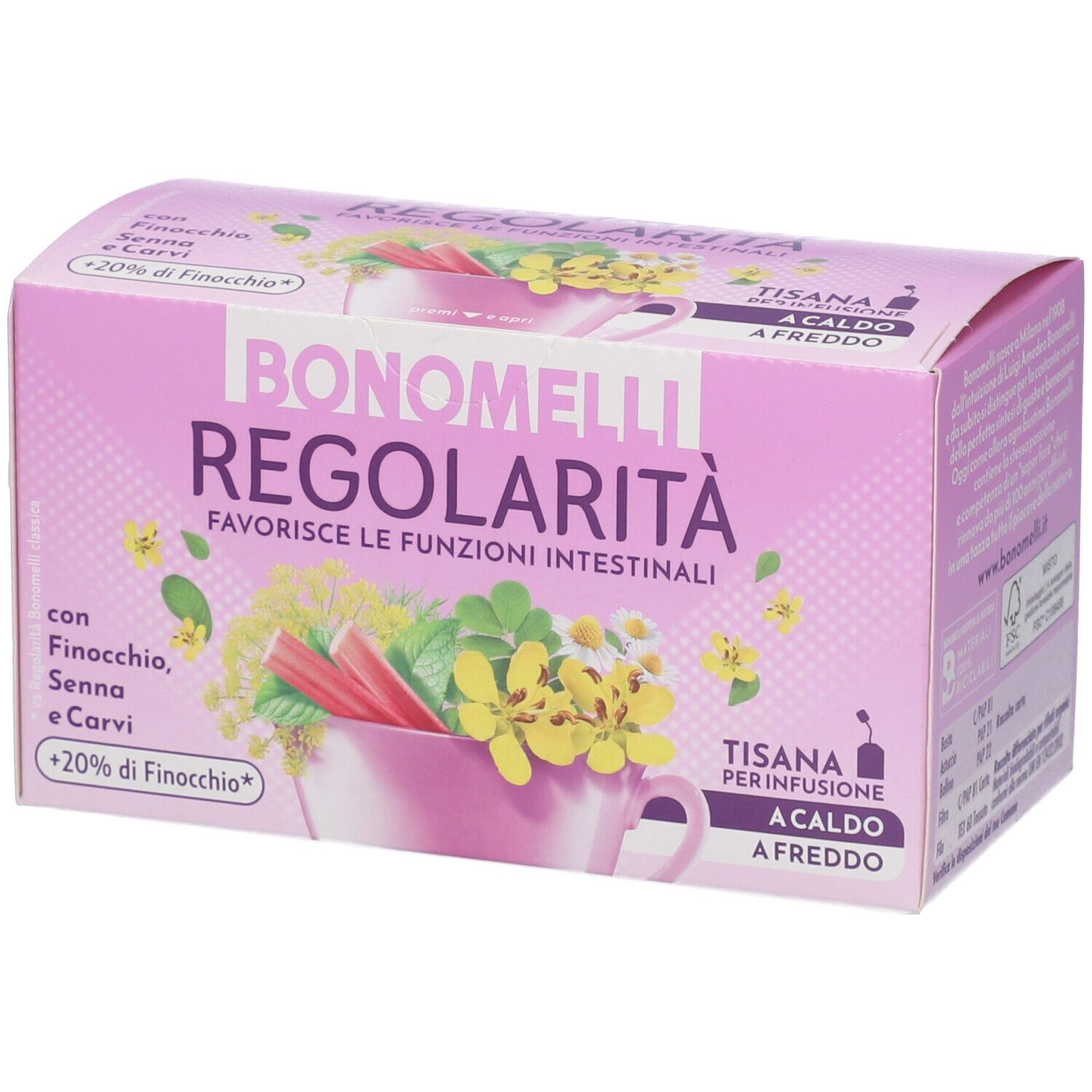 Bonomelli Tisana Regolarita' in Filtri