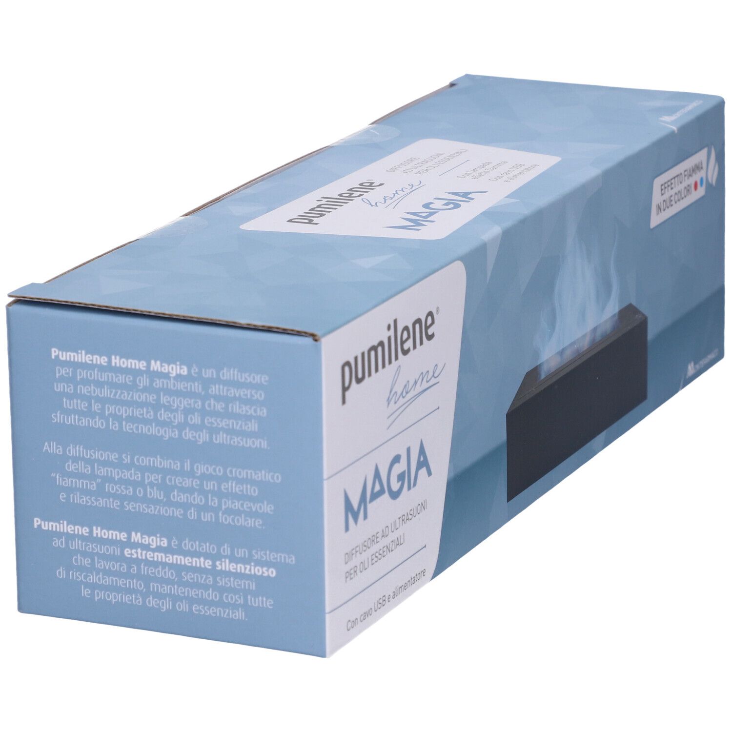 Confezione diffusore Pumilene Home Magia con testo.