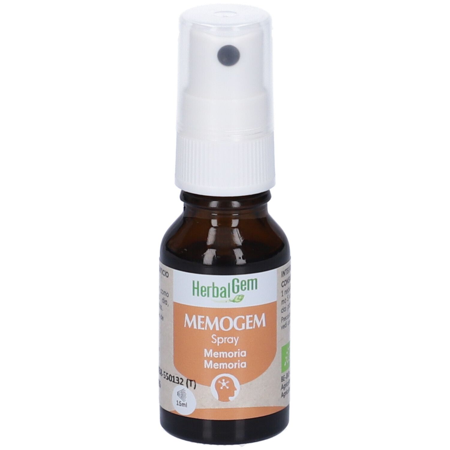 Herbalgem Memogem Memoria Concentrato di Gemme Fresche Gocce