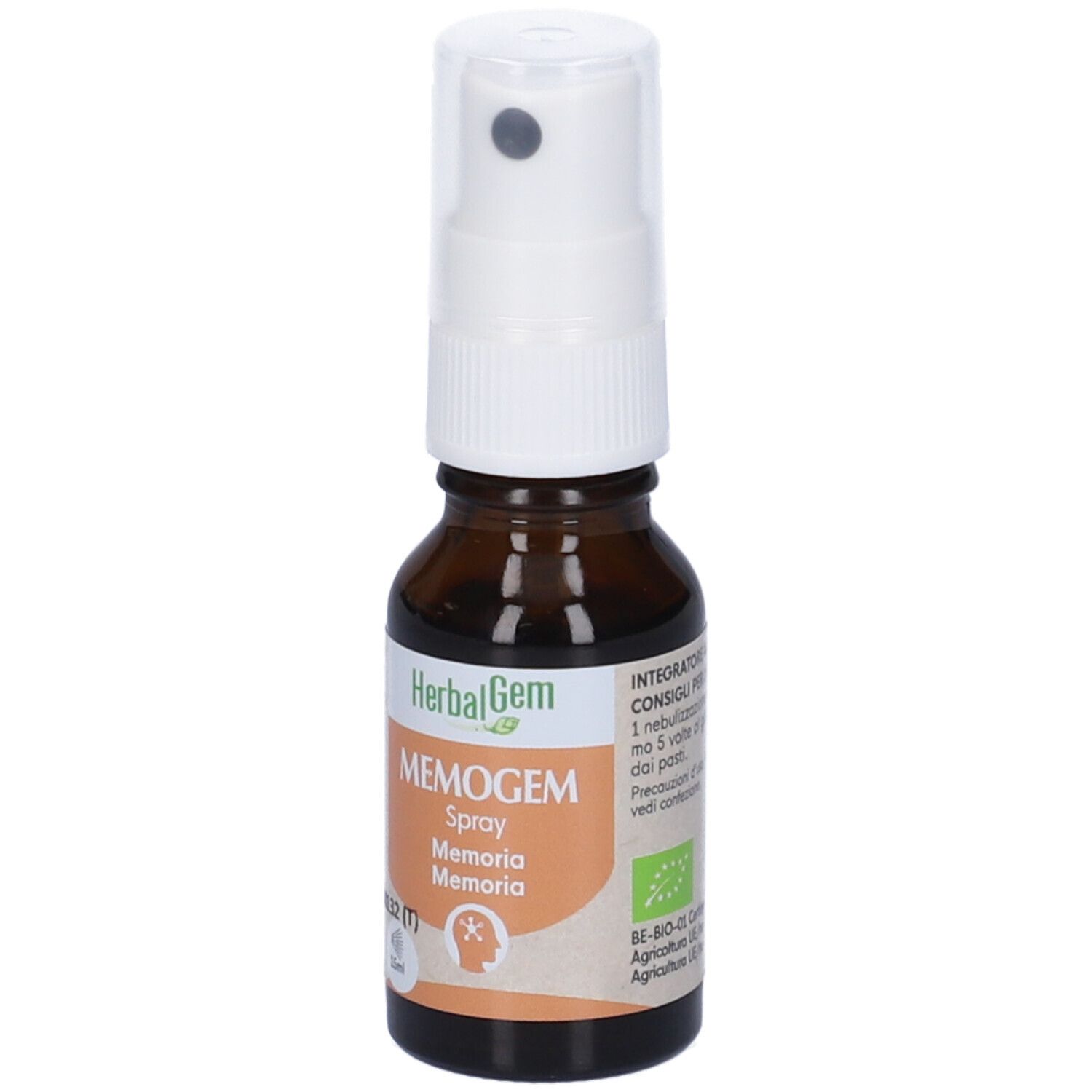 Herbalgem Memogem Memoria Concentrato di Gemme Fresche Gocce