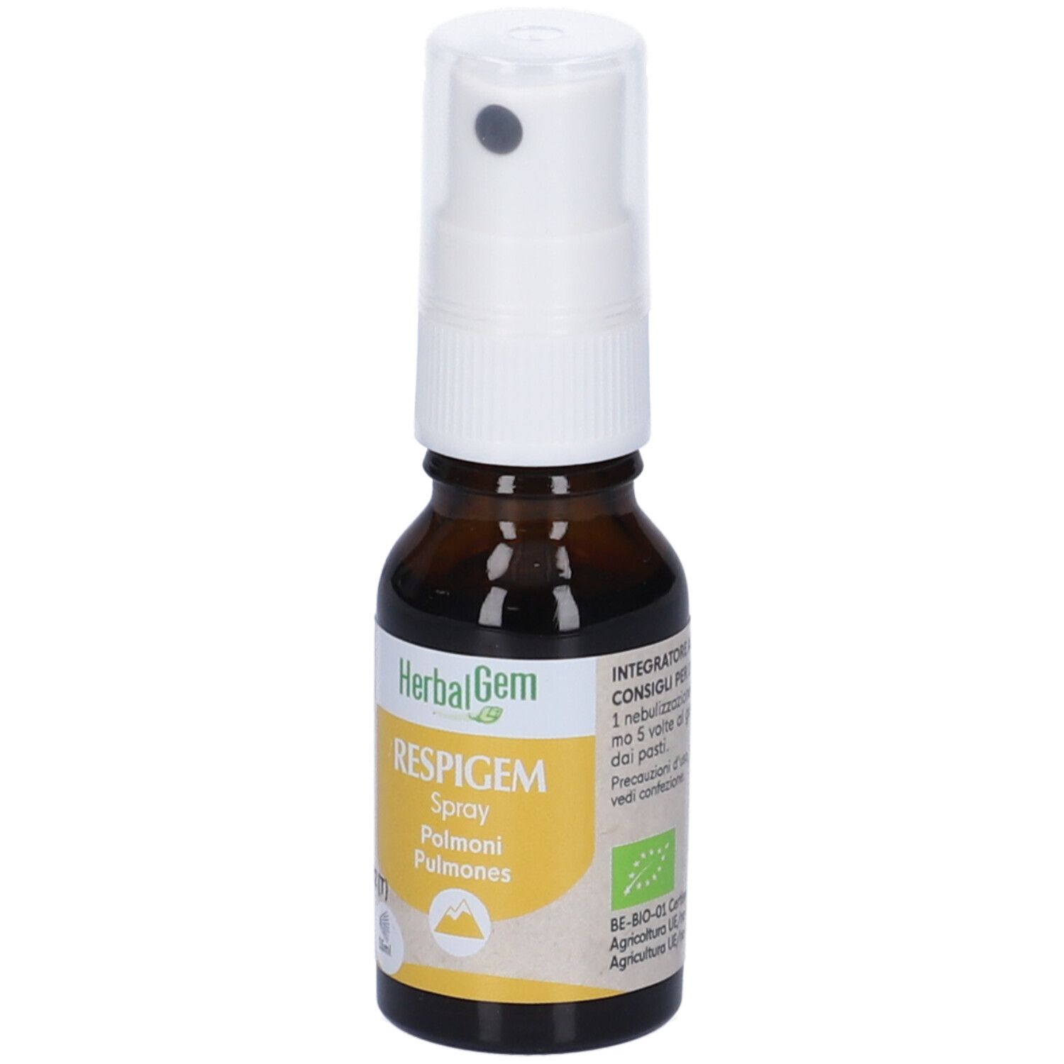 Herbalgem Respigem Polmoni Concentrato di Gemme Fresche Gocce