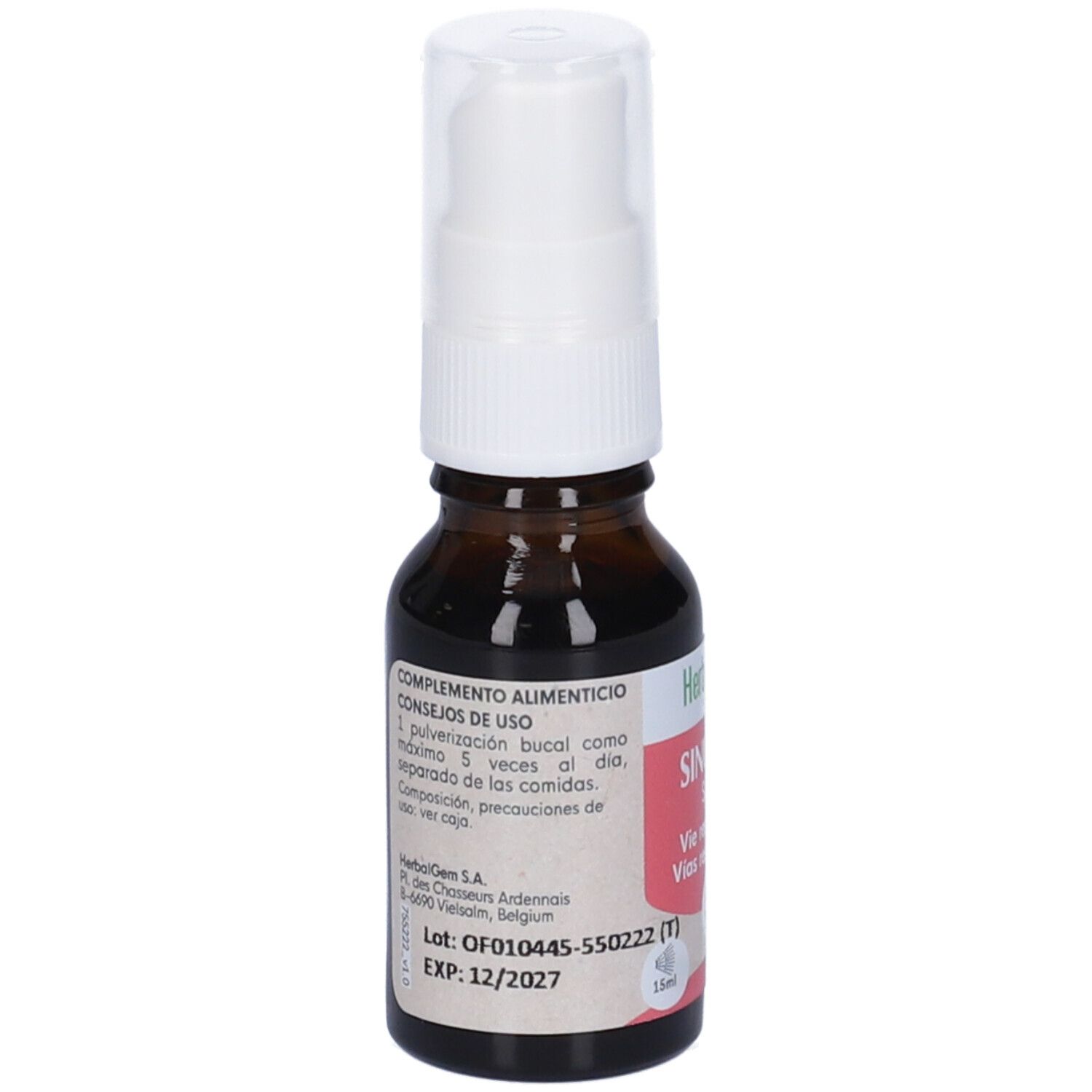 Herbalgem Sinugem Vie Respiratorie Concentrato di Gemme Fresche Spray