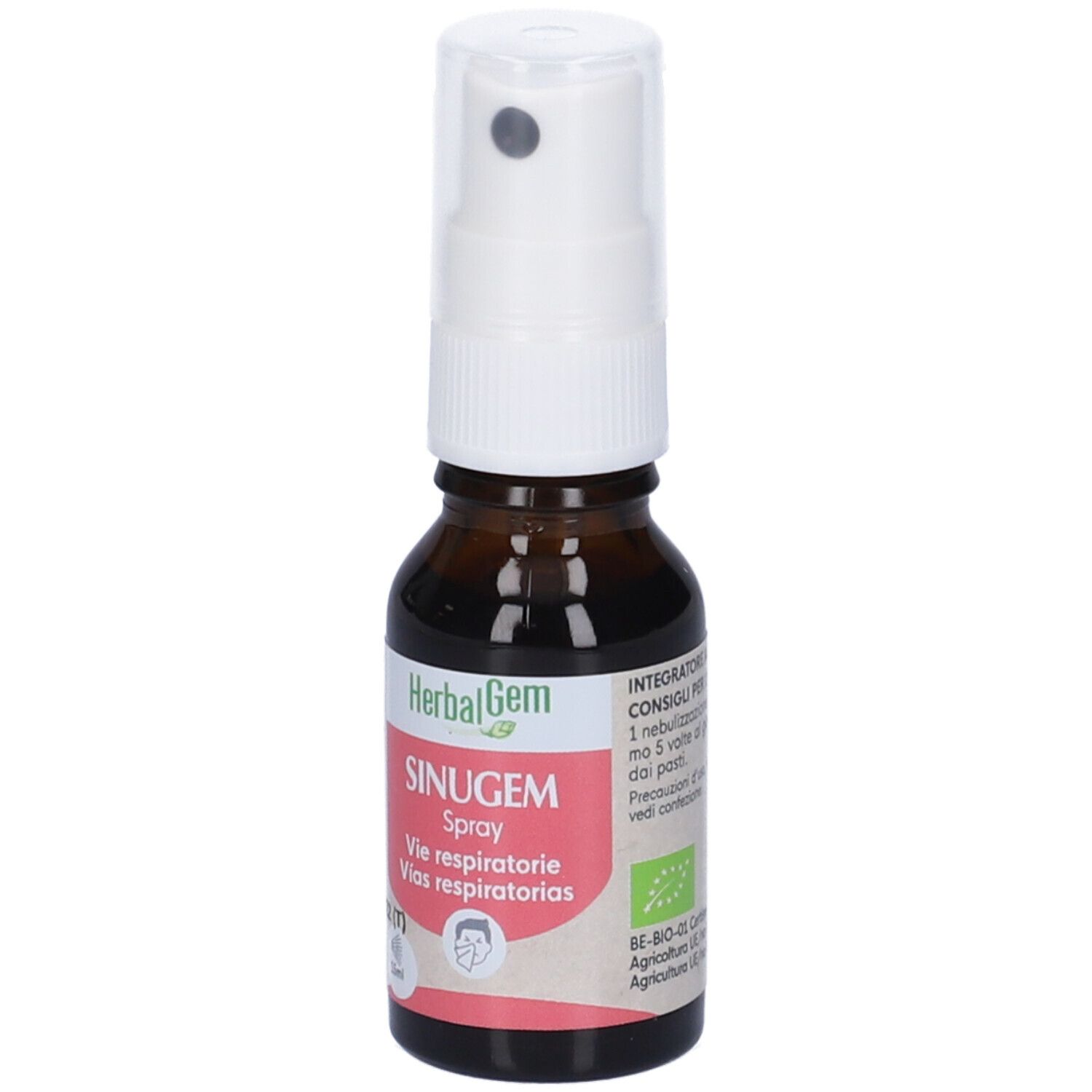Herbalgem Sinugem Vie Respiratorie Concentrato di Gemme Fresche Spray