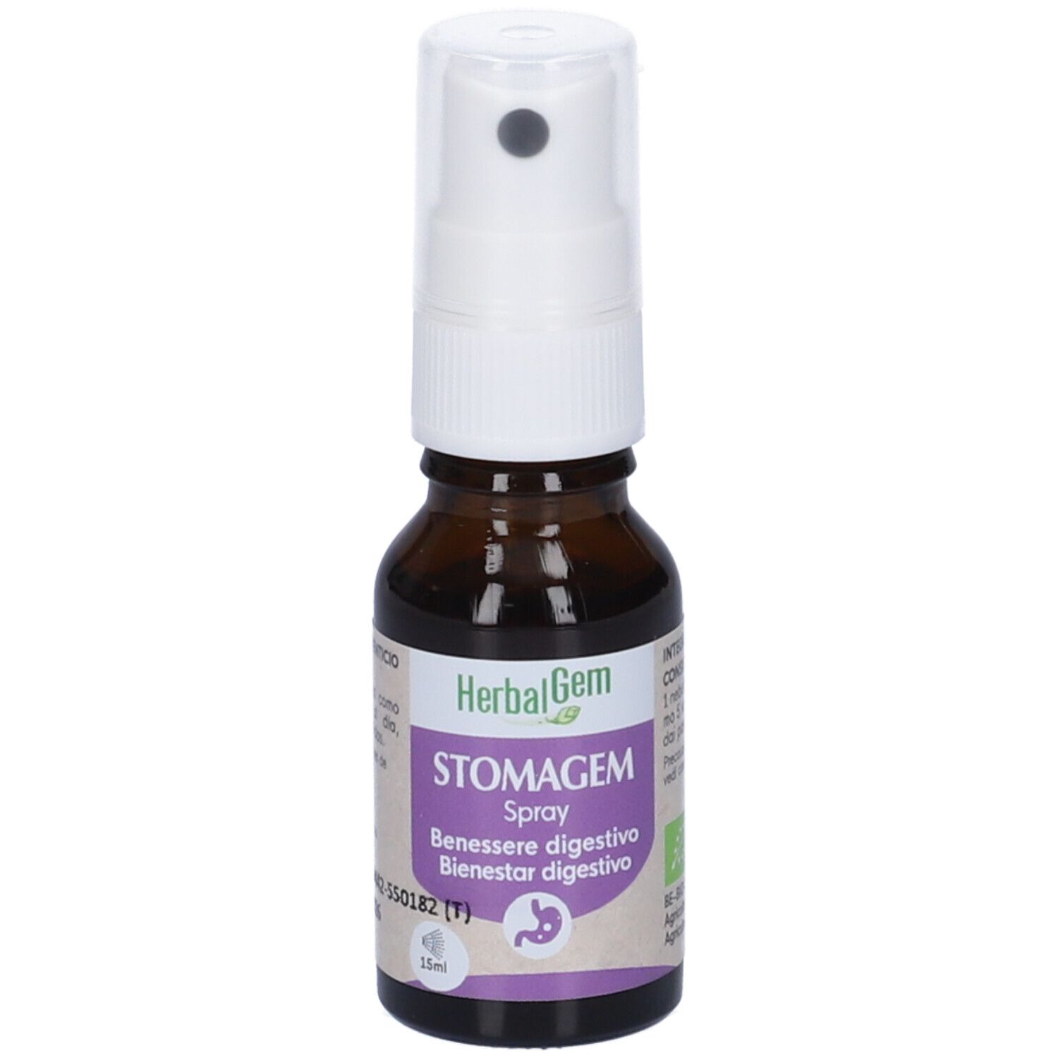 Herbalgem Stomagem Benessere Digestivo Concentrato di Gemme Fresche Gocce