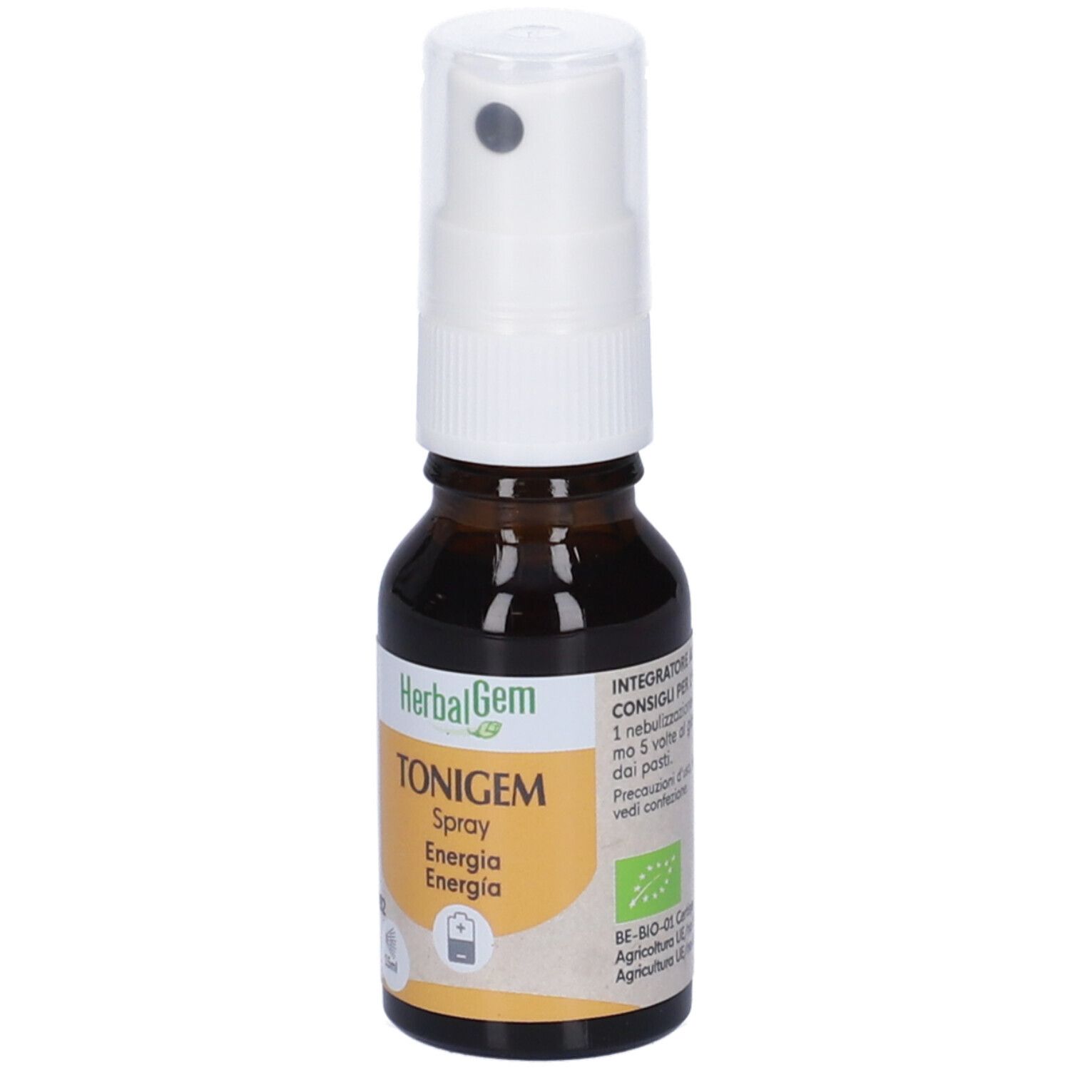 Herbalgem Tonigem Energia Concentrato di Gemme Fresche Gocce