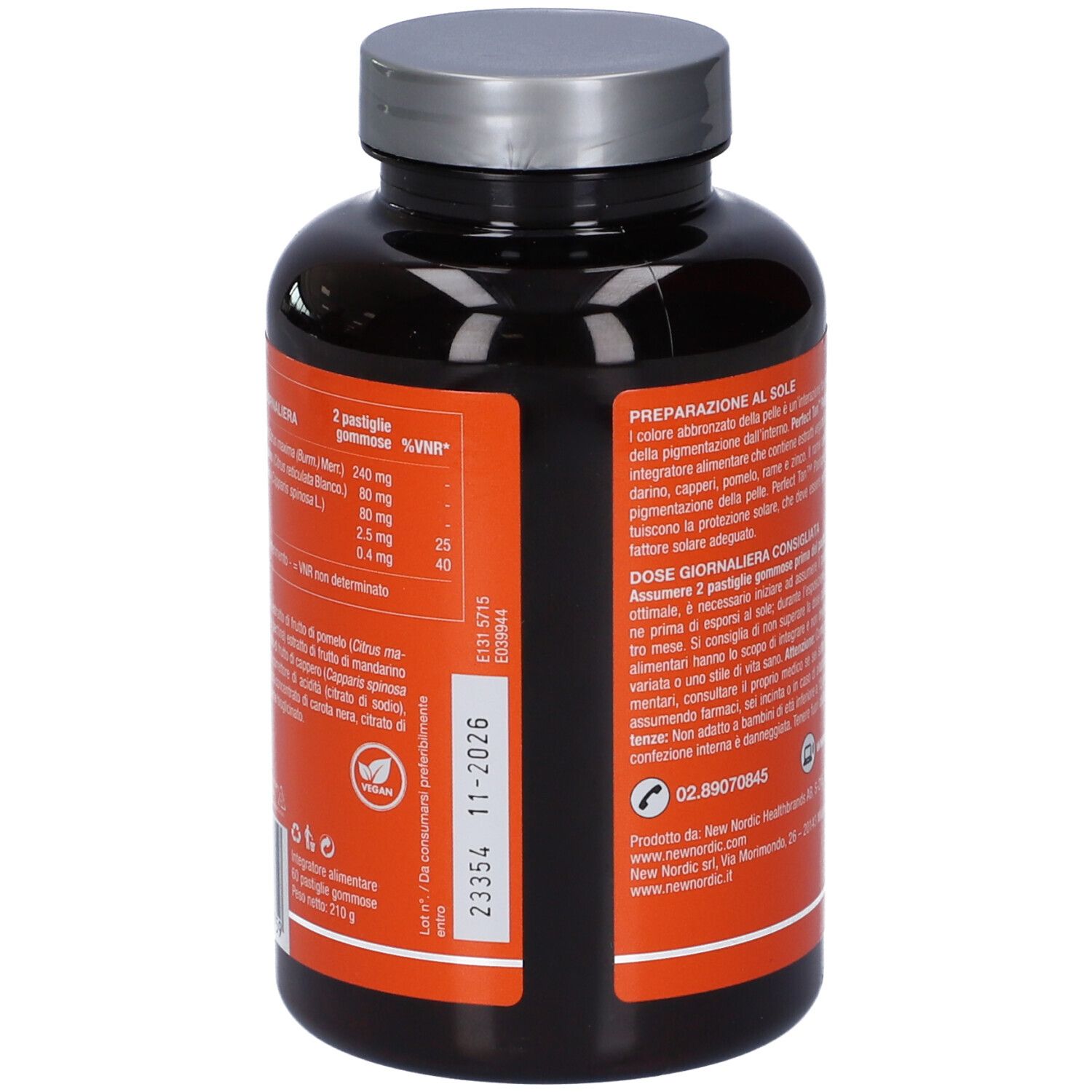 Perfect Tan 60 Pastiglie Gommose