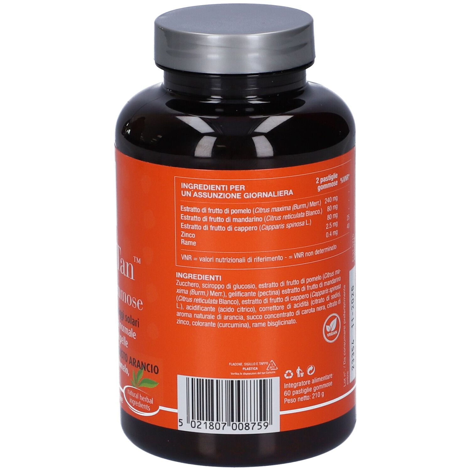 Perfect Tan 60 Pastiglie Gommose