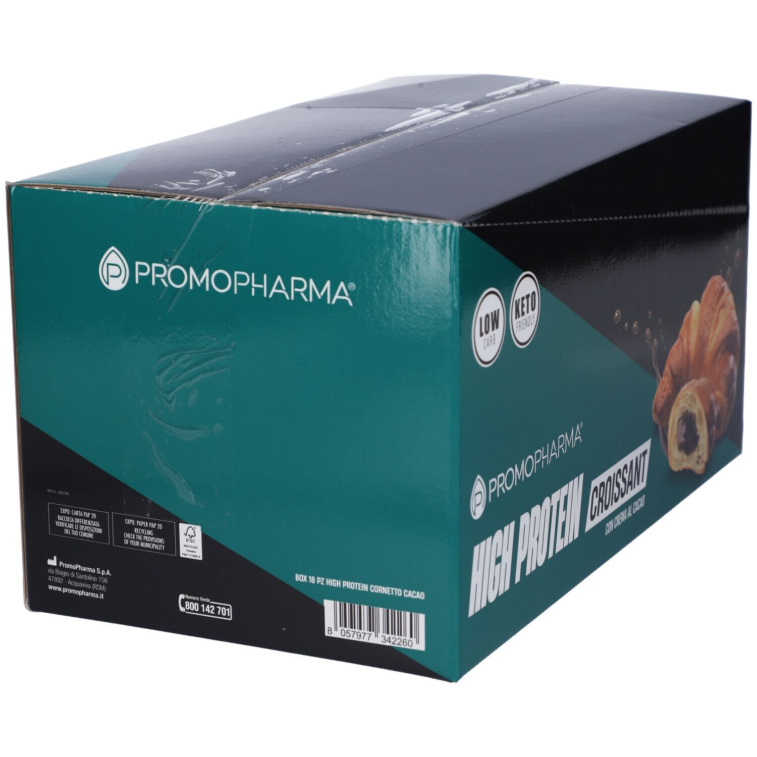 PromoPharma High Protein Crossaint Gusto Cioccolato