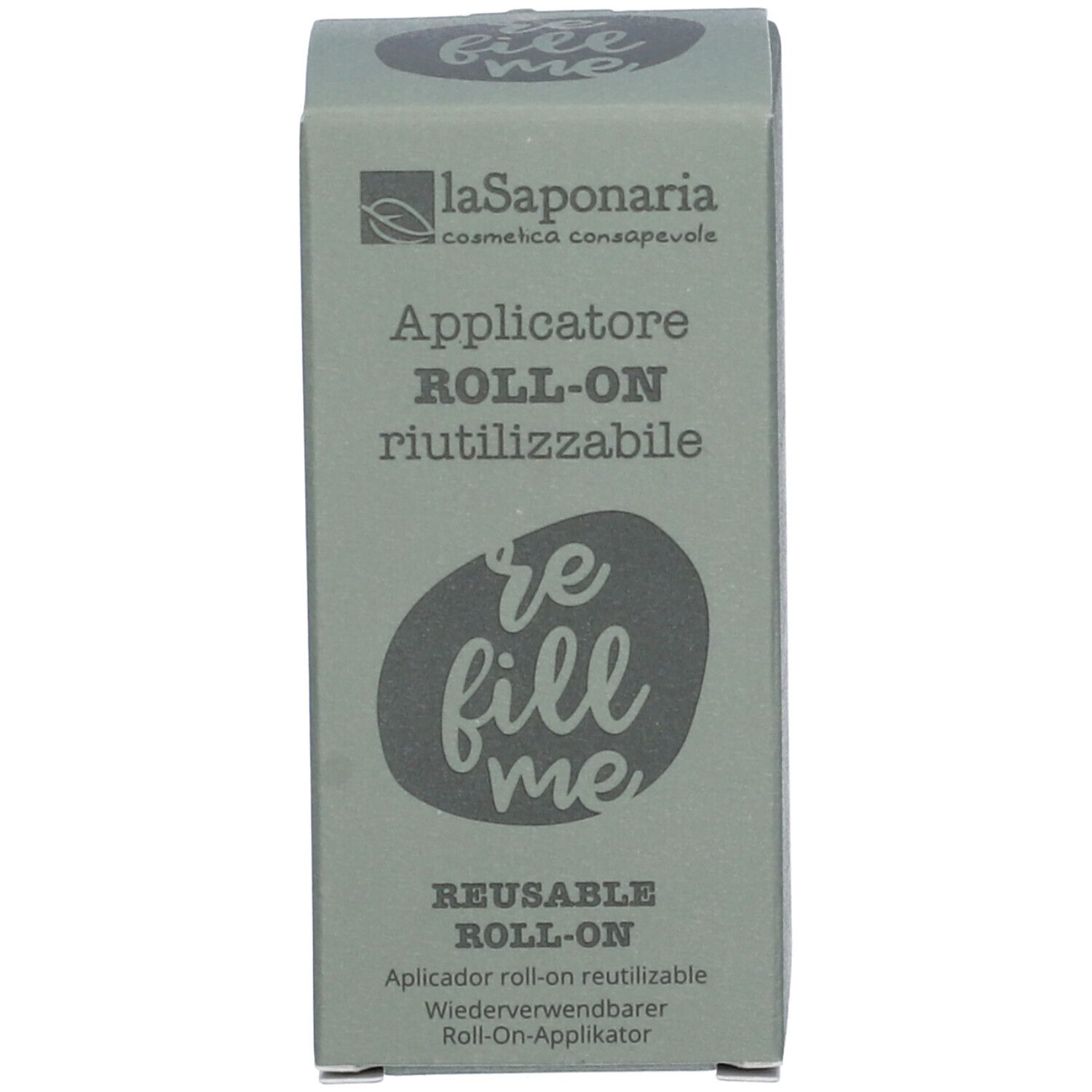 La Saponeria Biodeo Applicatore Roll On Refill Verde Salvia