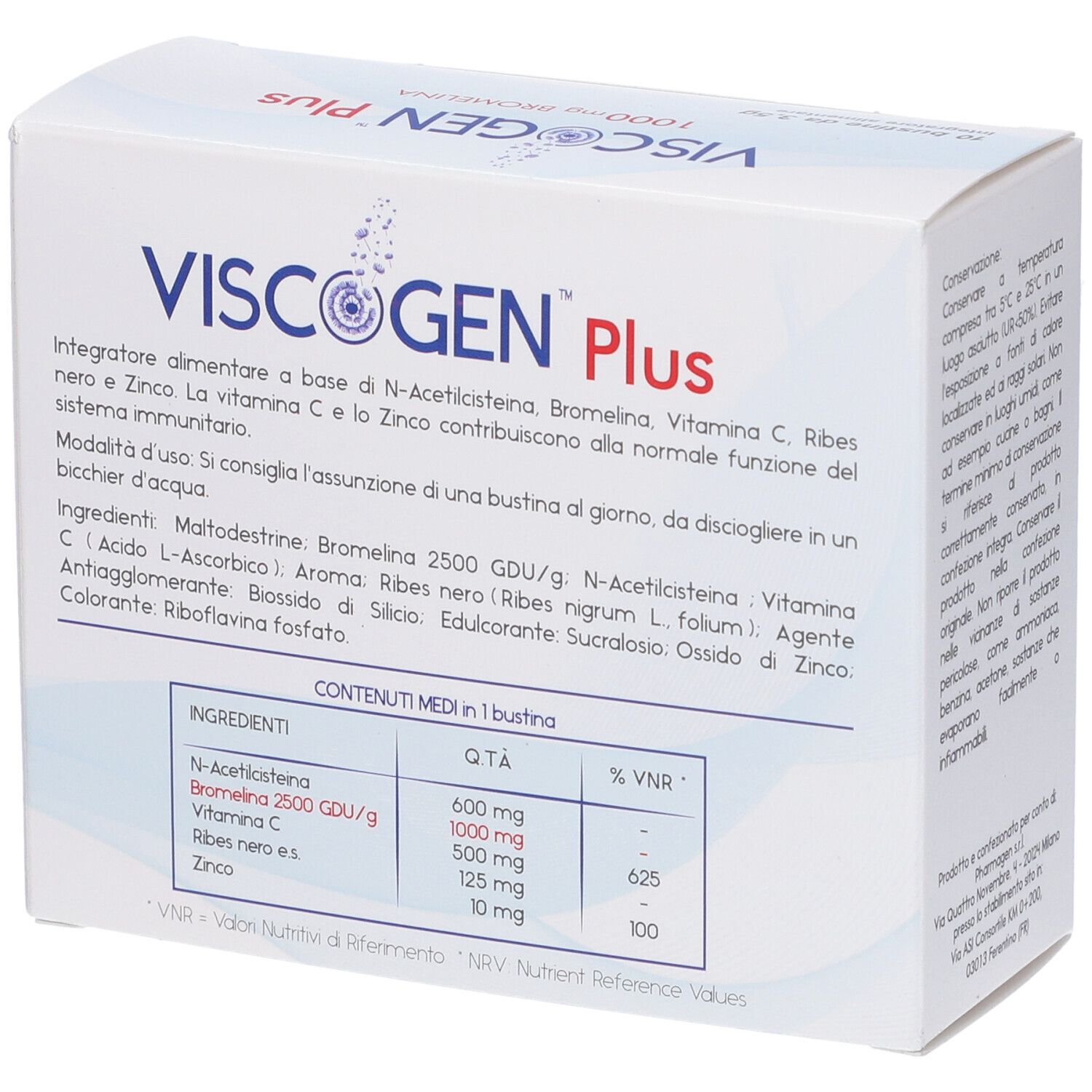 Viscogen Plus Granulare Solubile 35 G