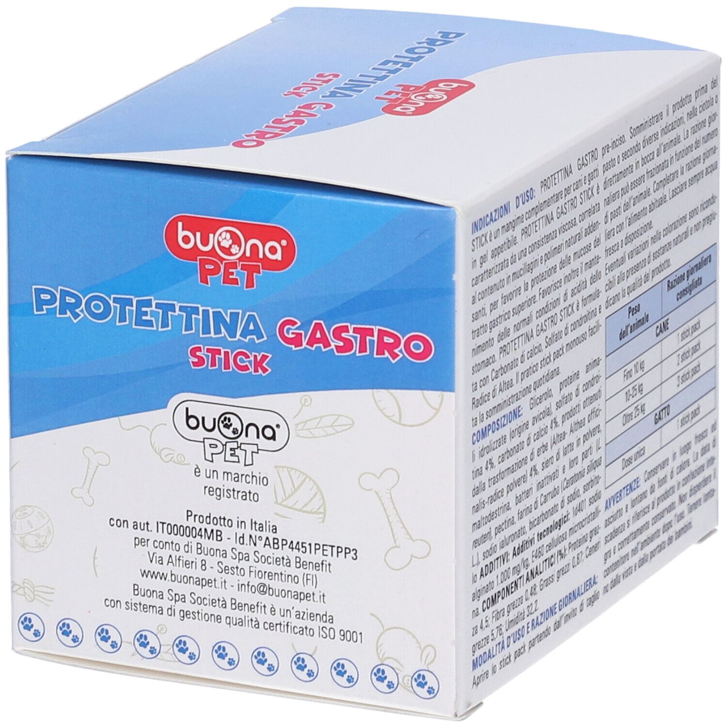 Protettina Gastro Stick 20 Stick Pack
