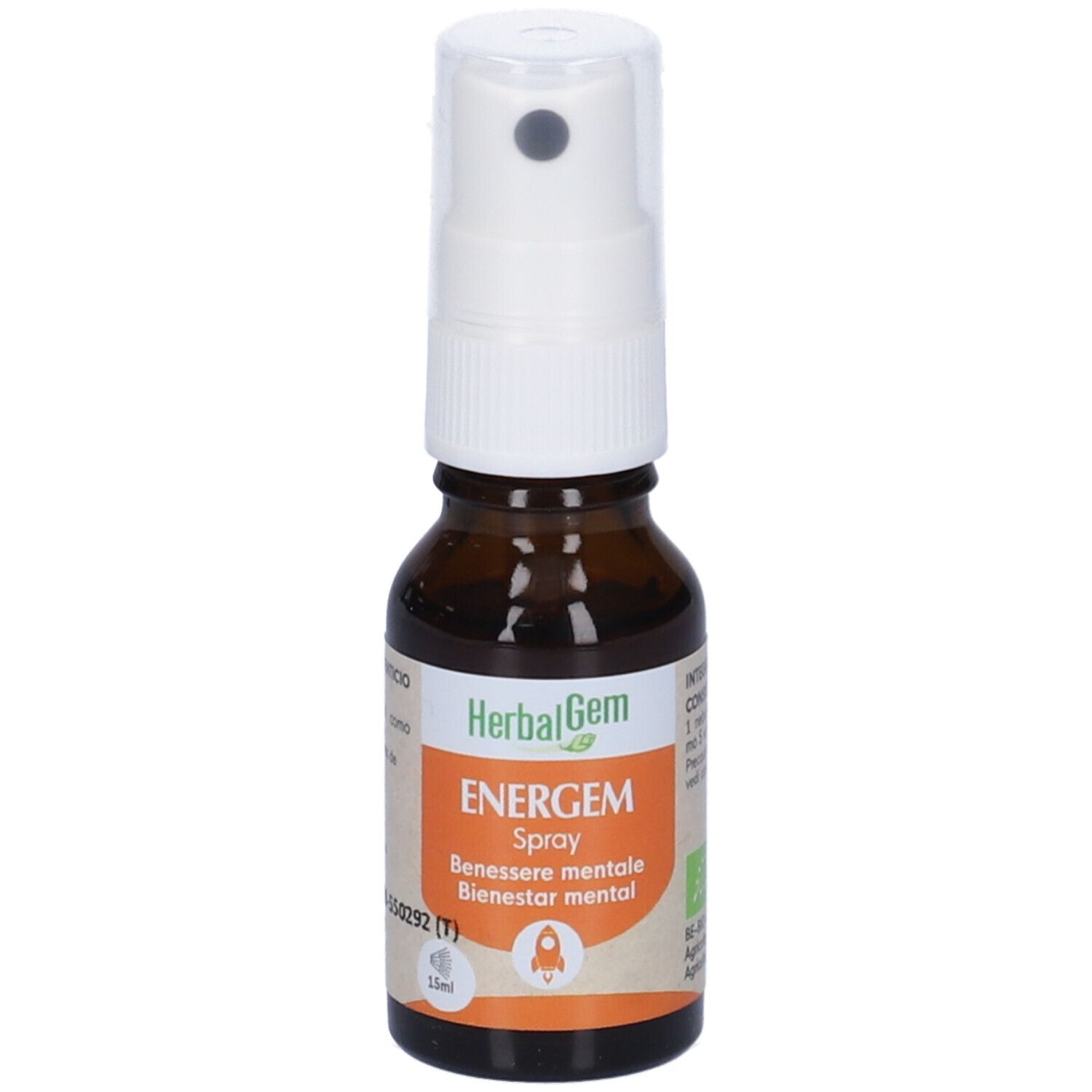 Herbalgem Energem Benessere Mentale Concentrato di Gemme Fresche Gocce