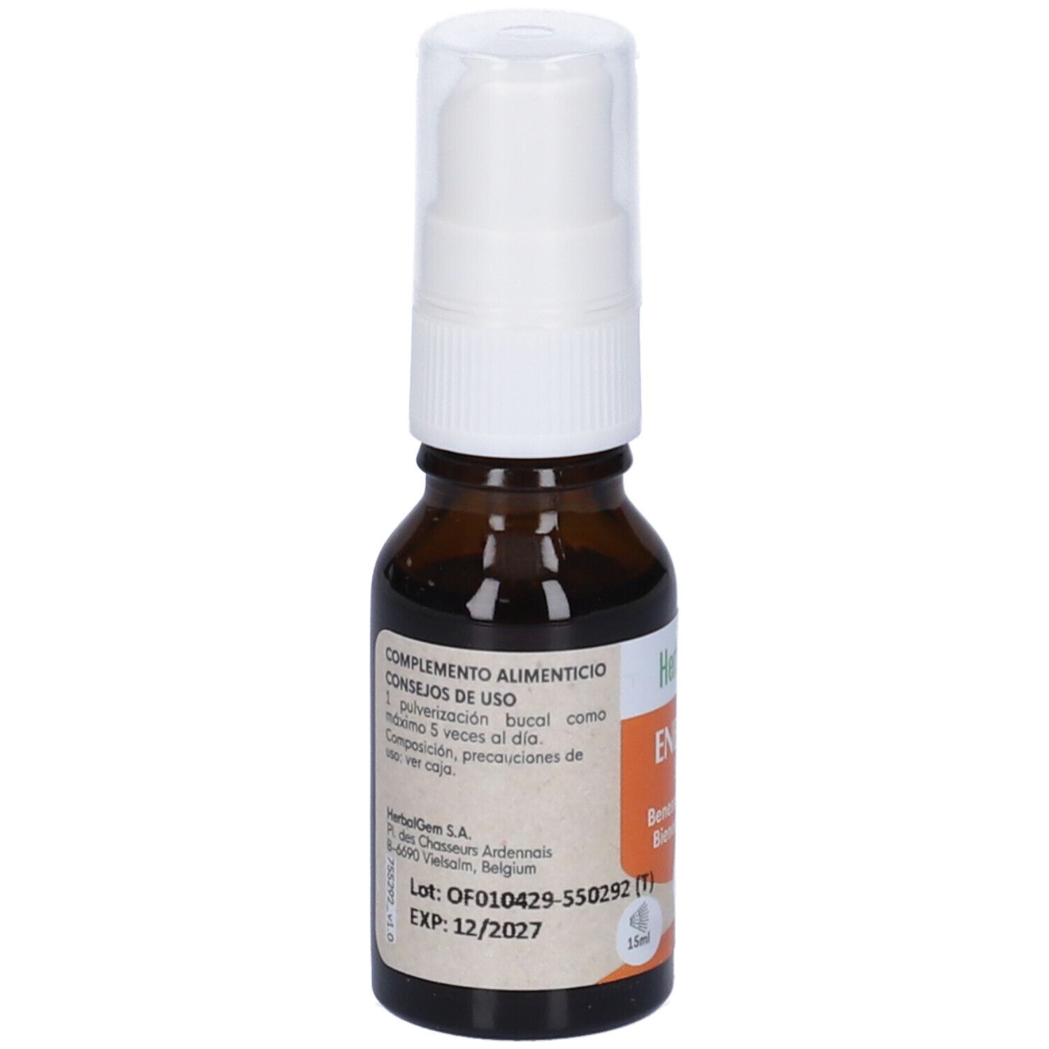 Herbalgem Energem Benessere Mentale Concentrato di Gemme Fresche Gocce