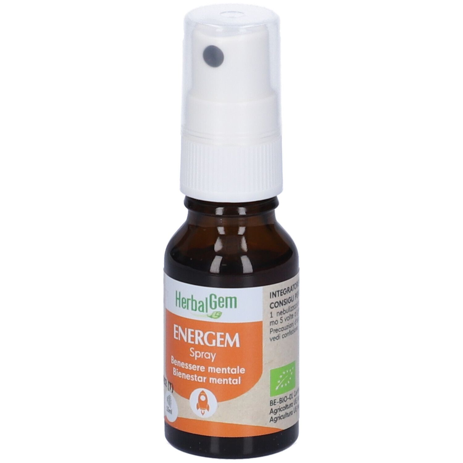 Herbalgem Energem Benessere Mentale Concentrato di Gemme Fresche Gocce