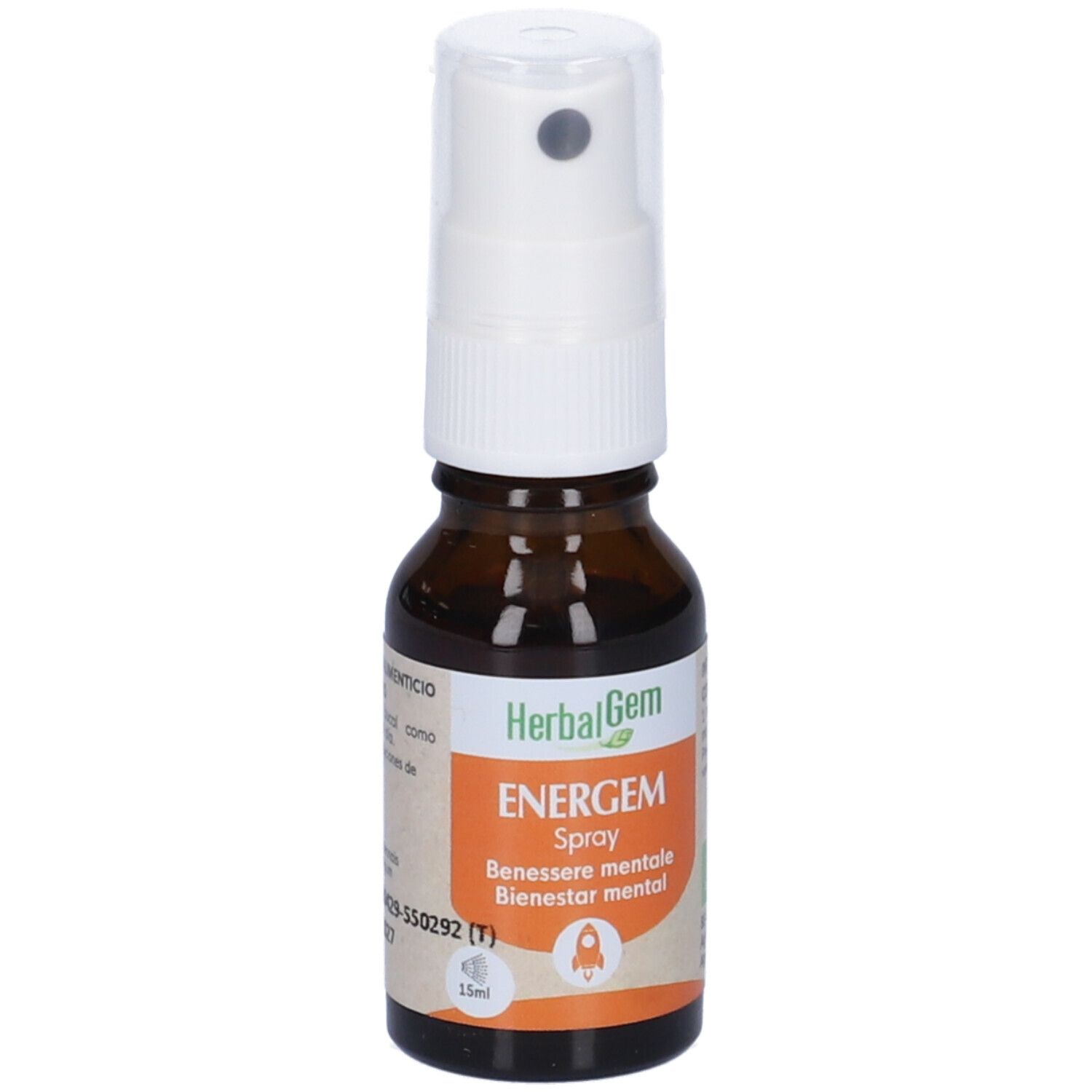 Herbalgem Energem Benessere Mentale Concentrato di Gemme Fresche Gocce