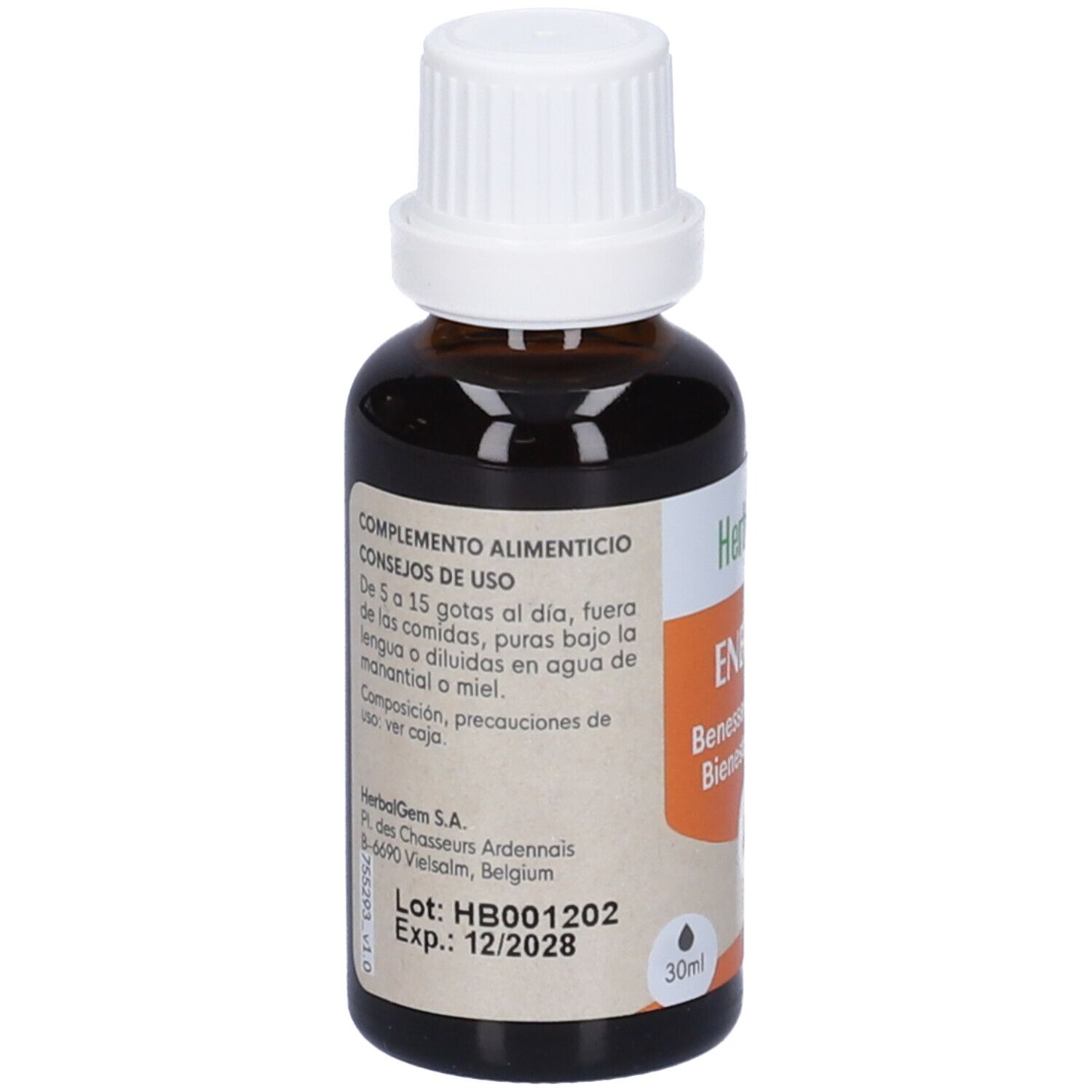 Herbalgem Energem Benessere Mentale Concentrato di Gemme Fresche Gocce