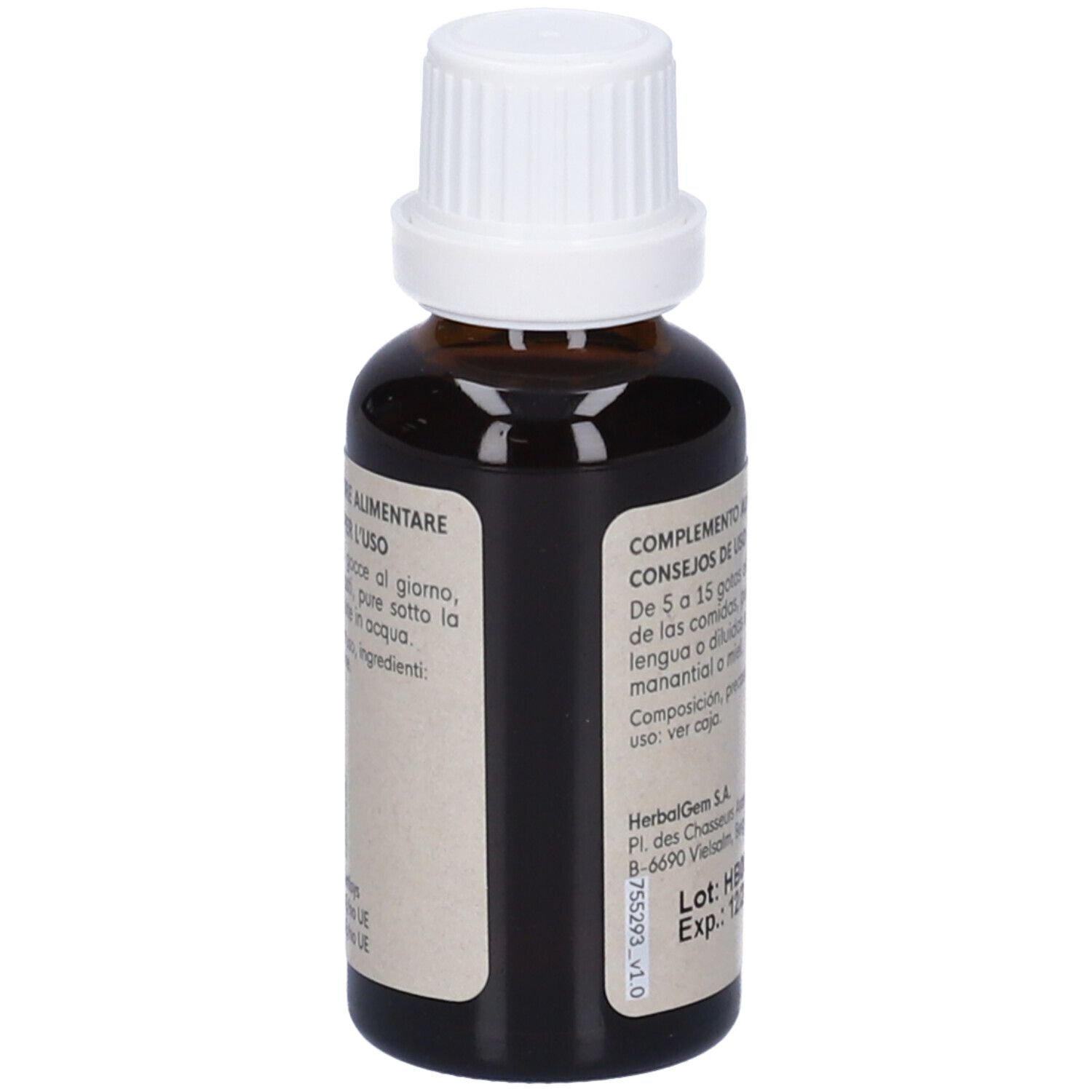 Herbalgem Energem Benessere Mentale Concentrato di Gemme Fresche Gocce