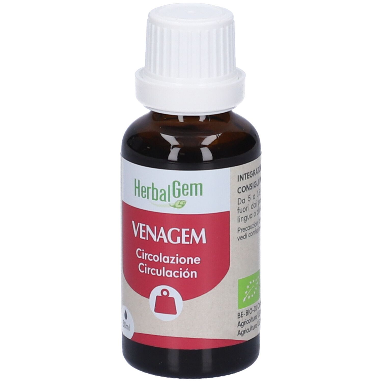 Herbalgem Venagem Circolazione Concentrato di Gemme Fresche Gocce