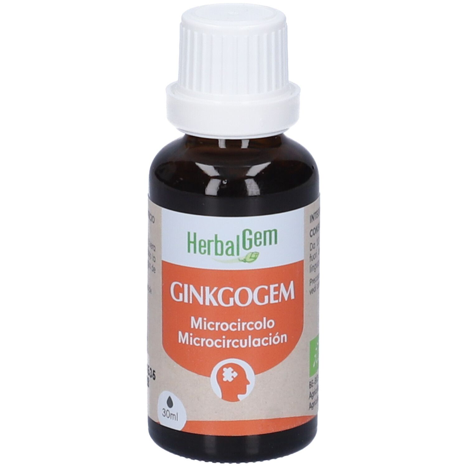 Herbalgem Ginkgogem Microcircolo Concentrato di Gemme Fresche Gocce